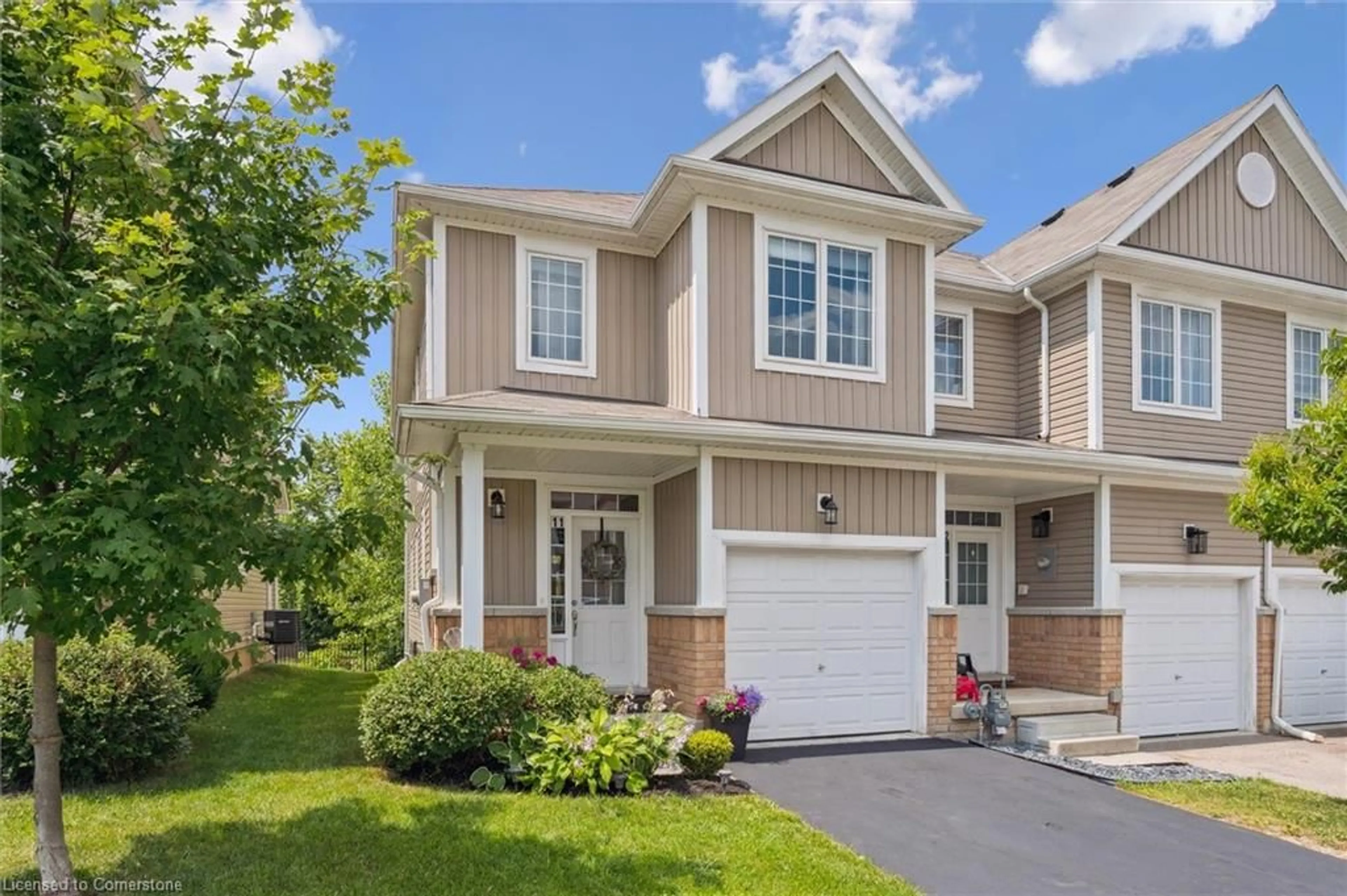 Home with vinyl exterior material, street for 21 Diana Ave #11, Brantford Ontario N3T 0G7