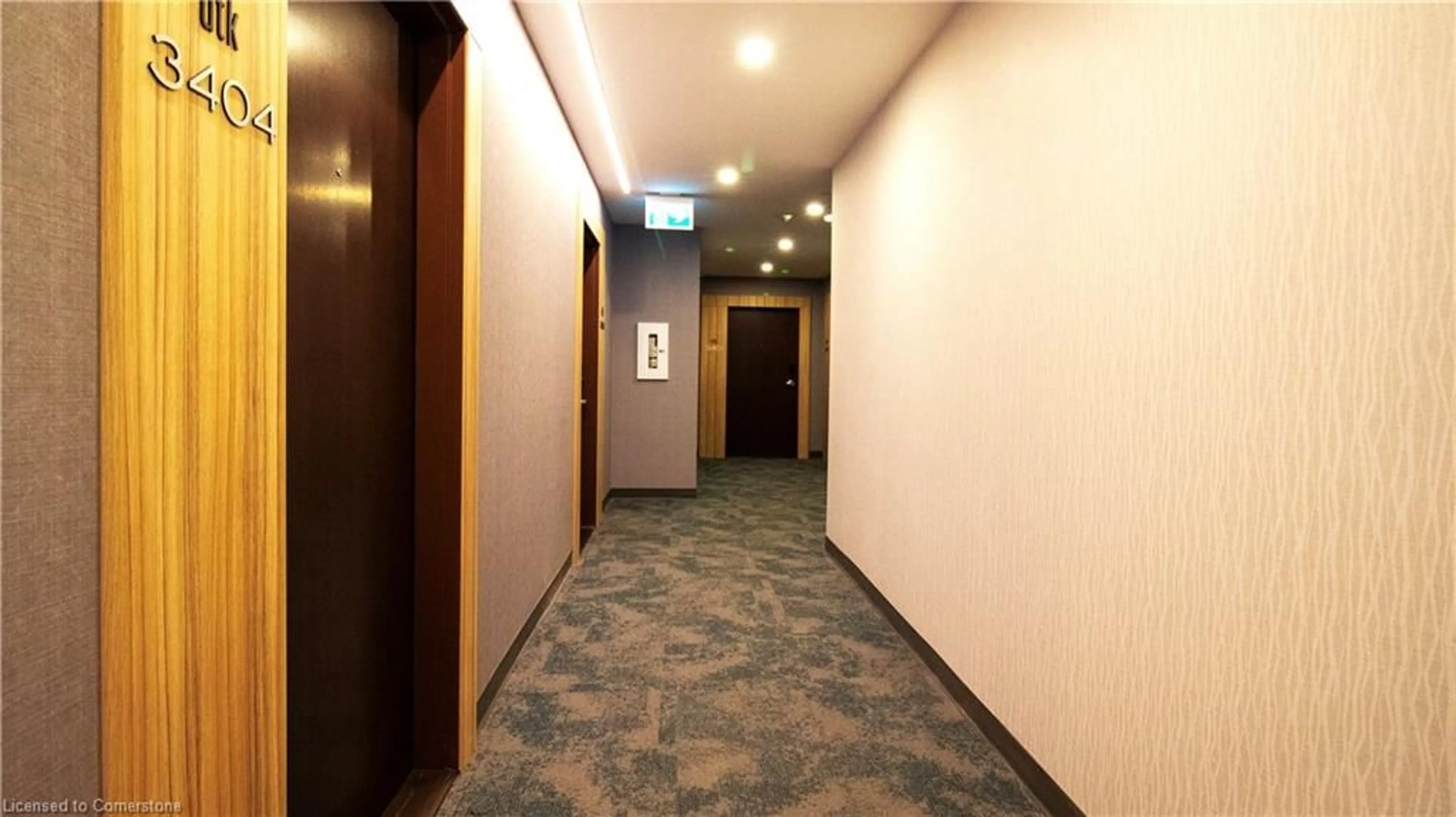 Indoor foyer for 60 Frederick St #3414, Kitchener Ontario N2H 0C7