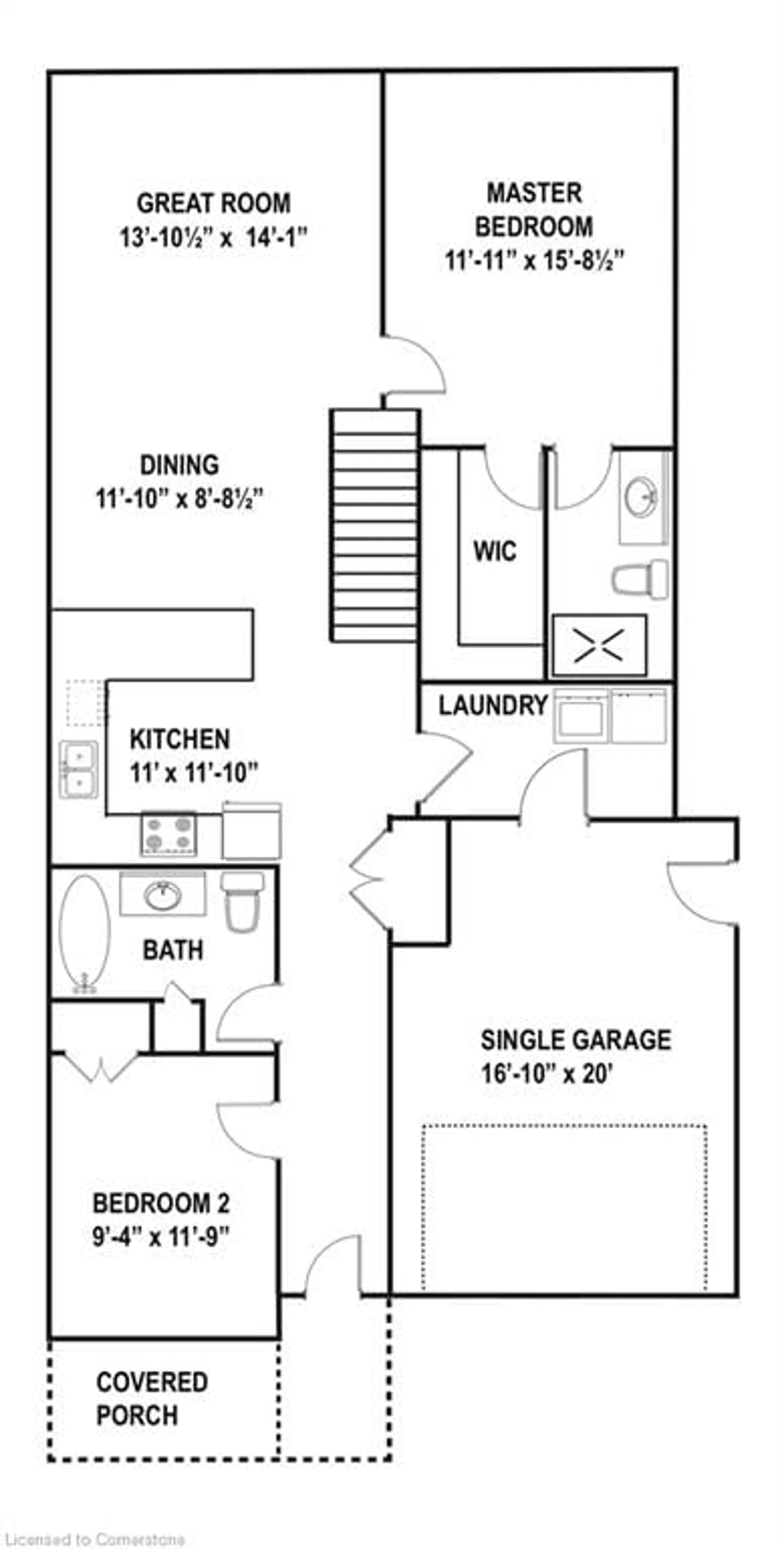 Floor plan for 85 Wilson Dr, Thorold Ontario L2V 0G7