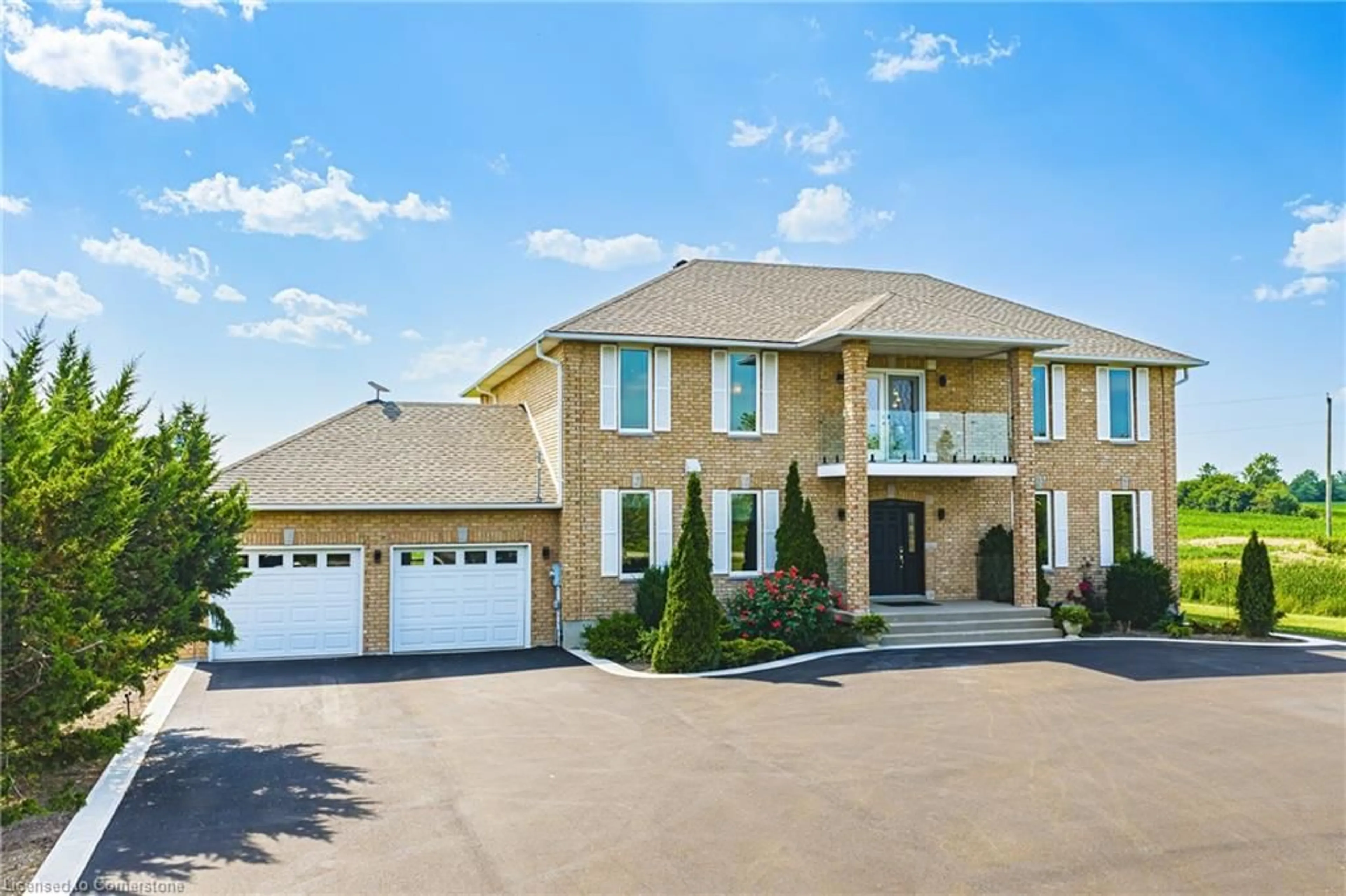Home with brick exterior material, unknown for 6380 Westbrook Rd, Binbrook Ontario L0R 1E0