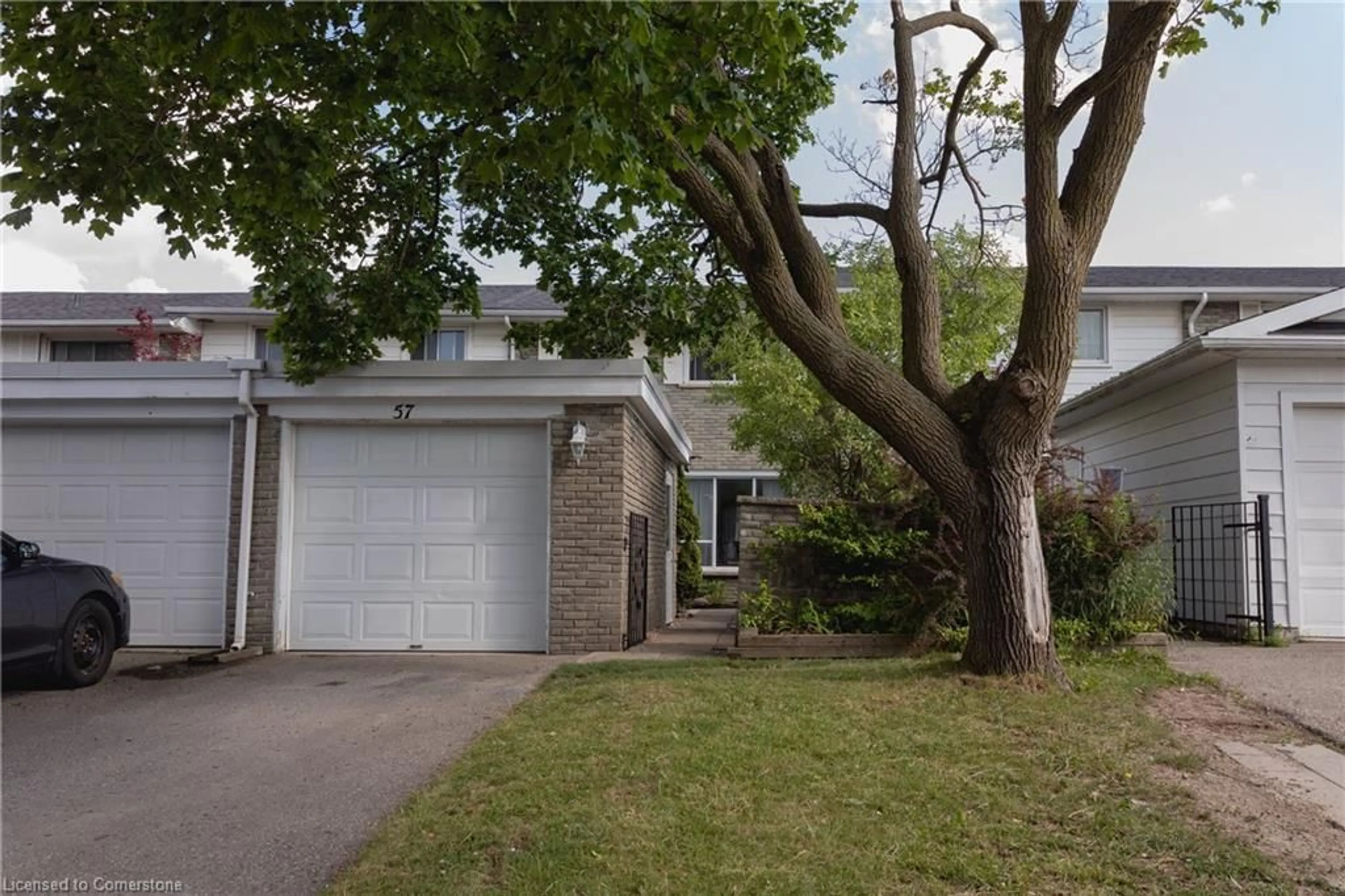 Home with vinyl exterior material, street for 57 Ralgreen Cres, Kitchener Ontario N2M 1V1