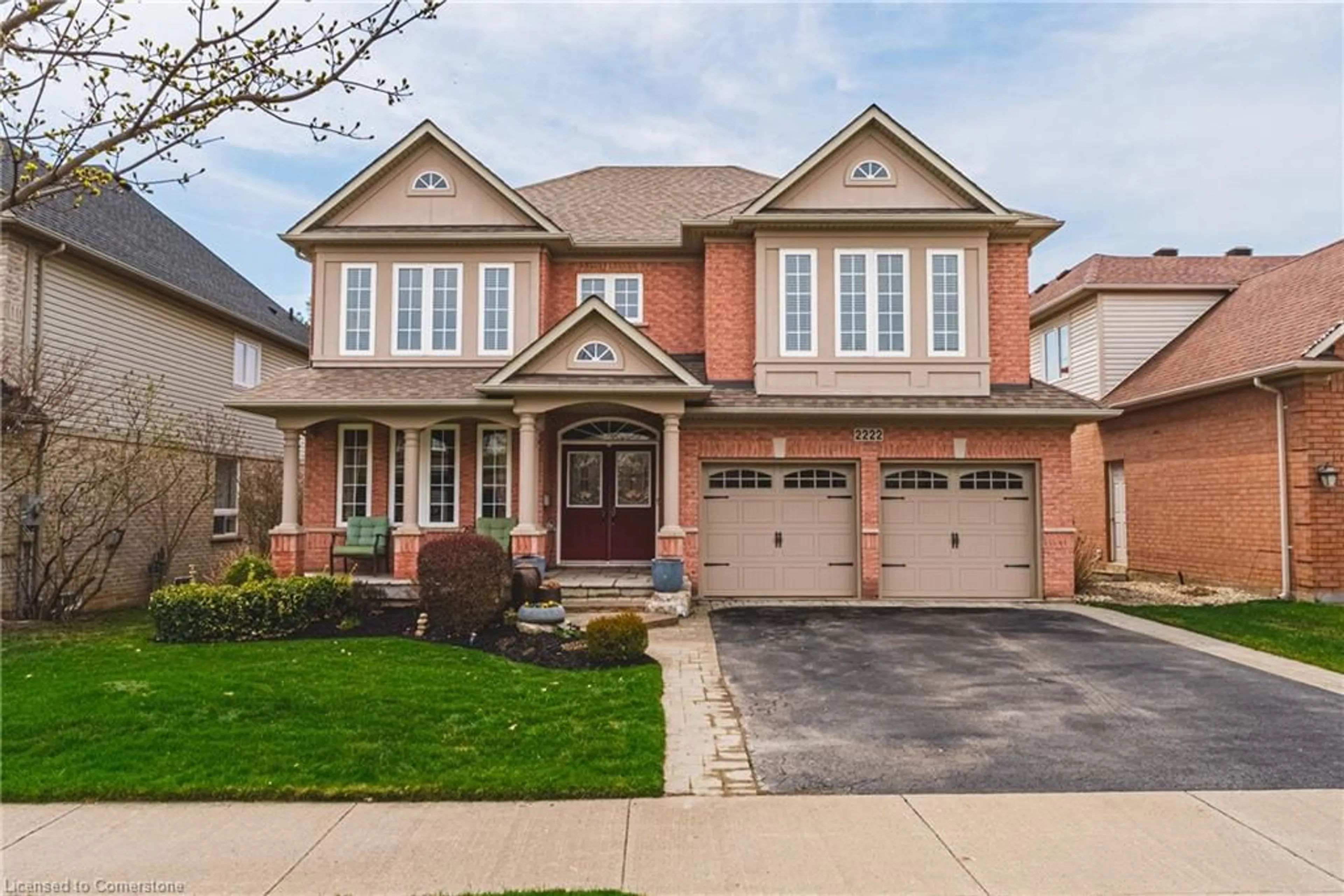 Home with brick exterior material, street for 2222 Snead Rd, Burlington Ontario L7M 4X2