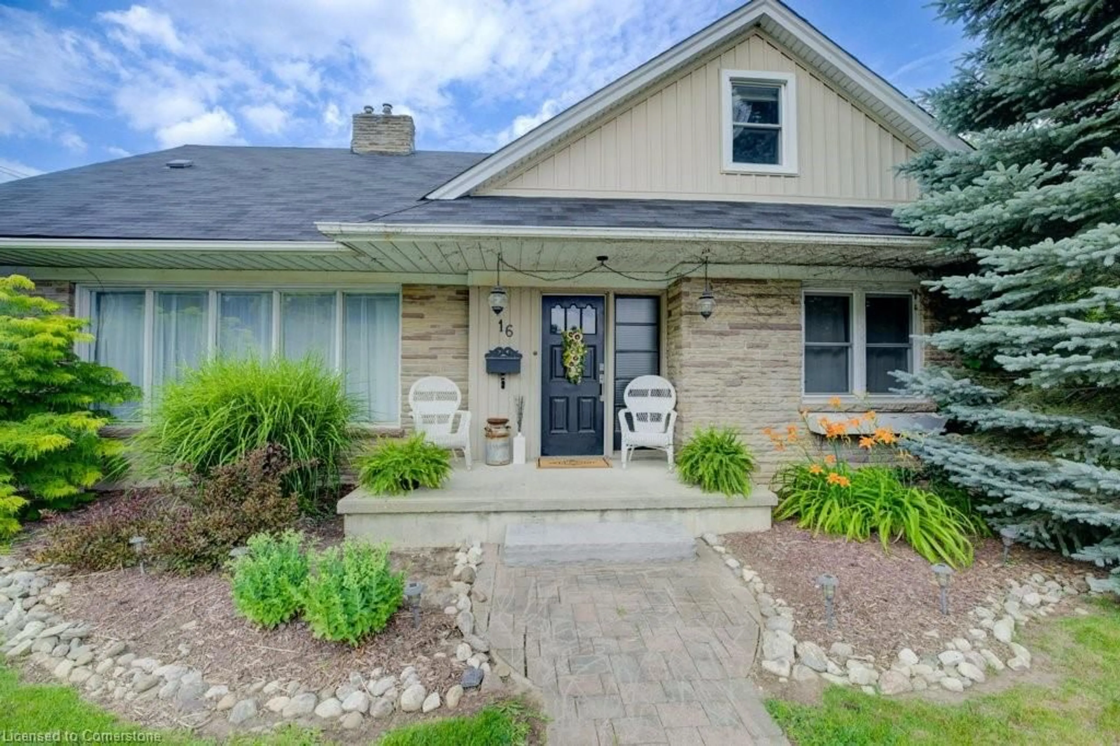 Home with brick exterior material, street for 16 First St, Elmira Ontario N3B 1G2