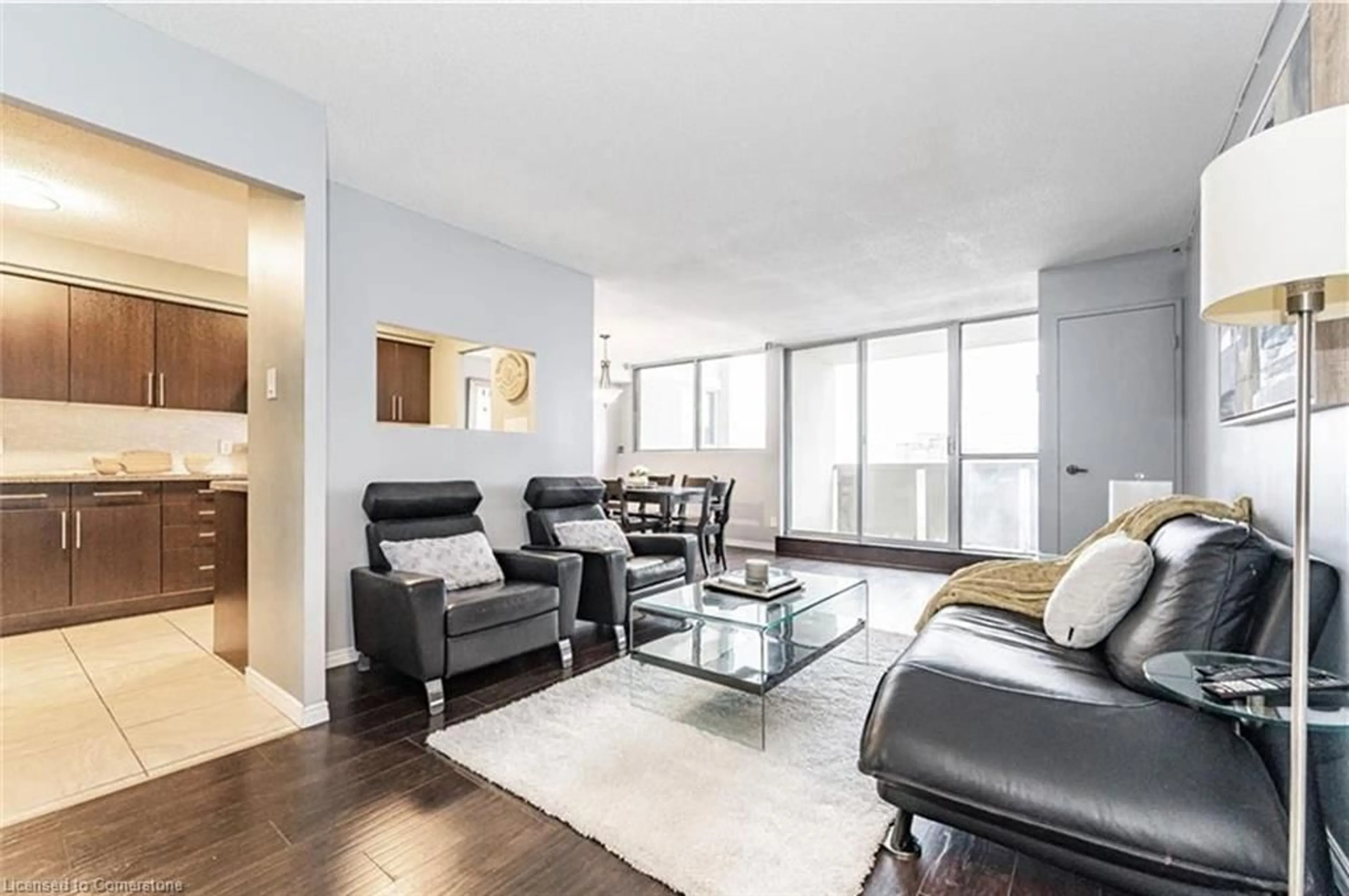 Living room with furniture, unknown for 375 King St #903, Waterloo Ontario N2J 4L6