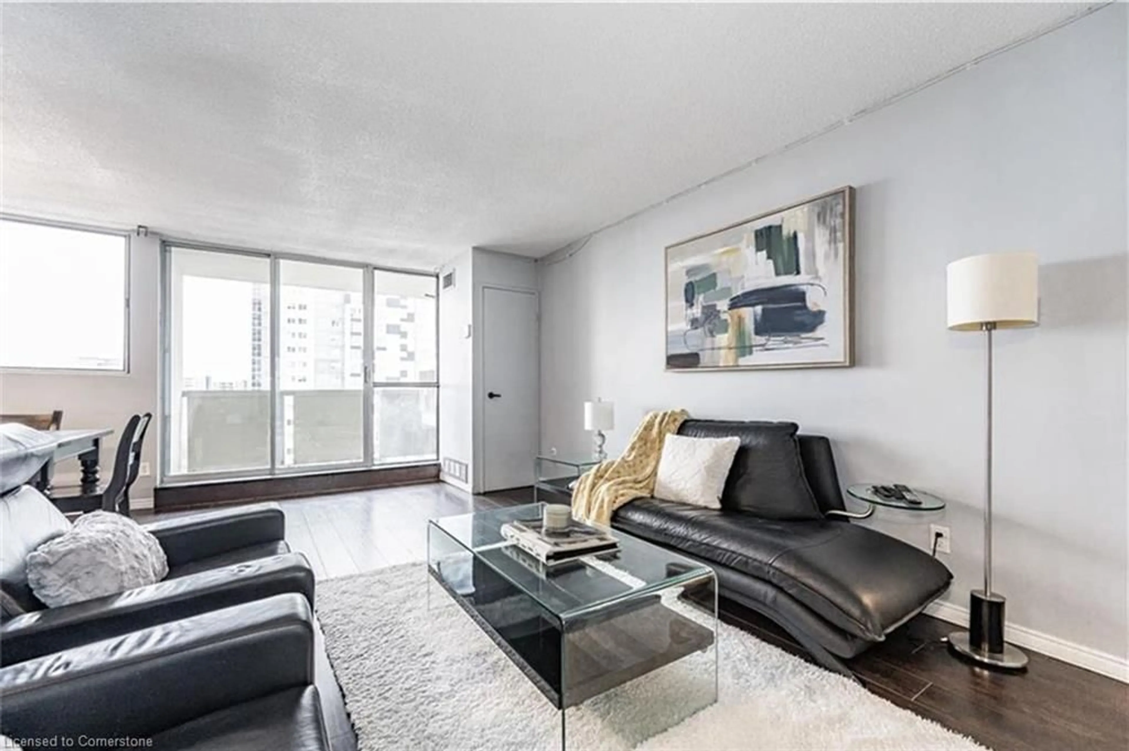 Living room with furniture, unknown for 375 King St #903, Waterloo Ontario N2J 4L6