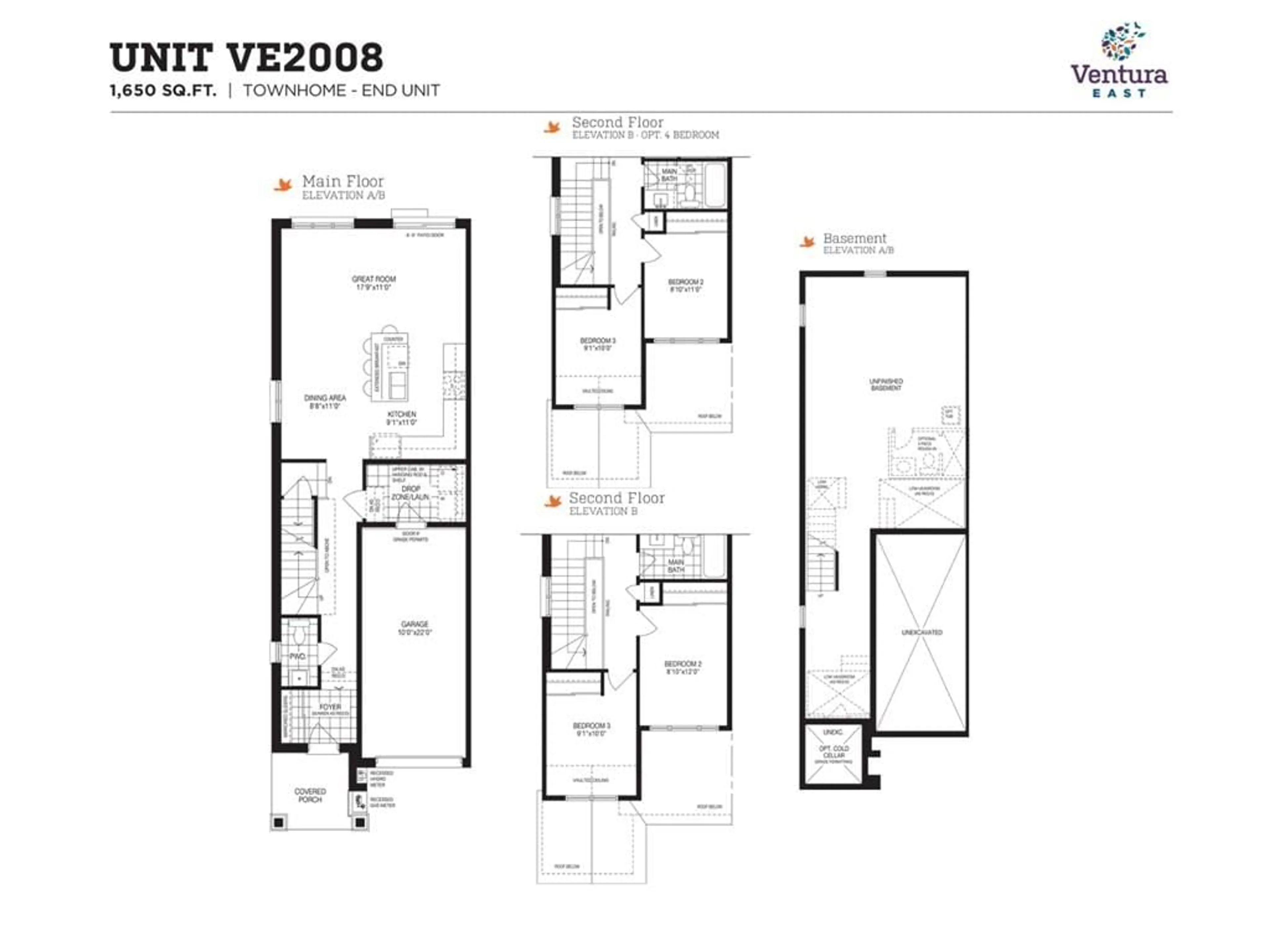 Floor plan for 13 Sagewood Ave, Barrie Ontario L9J 0K8