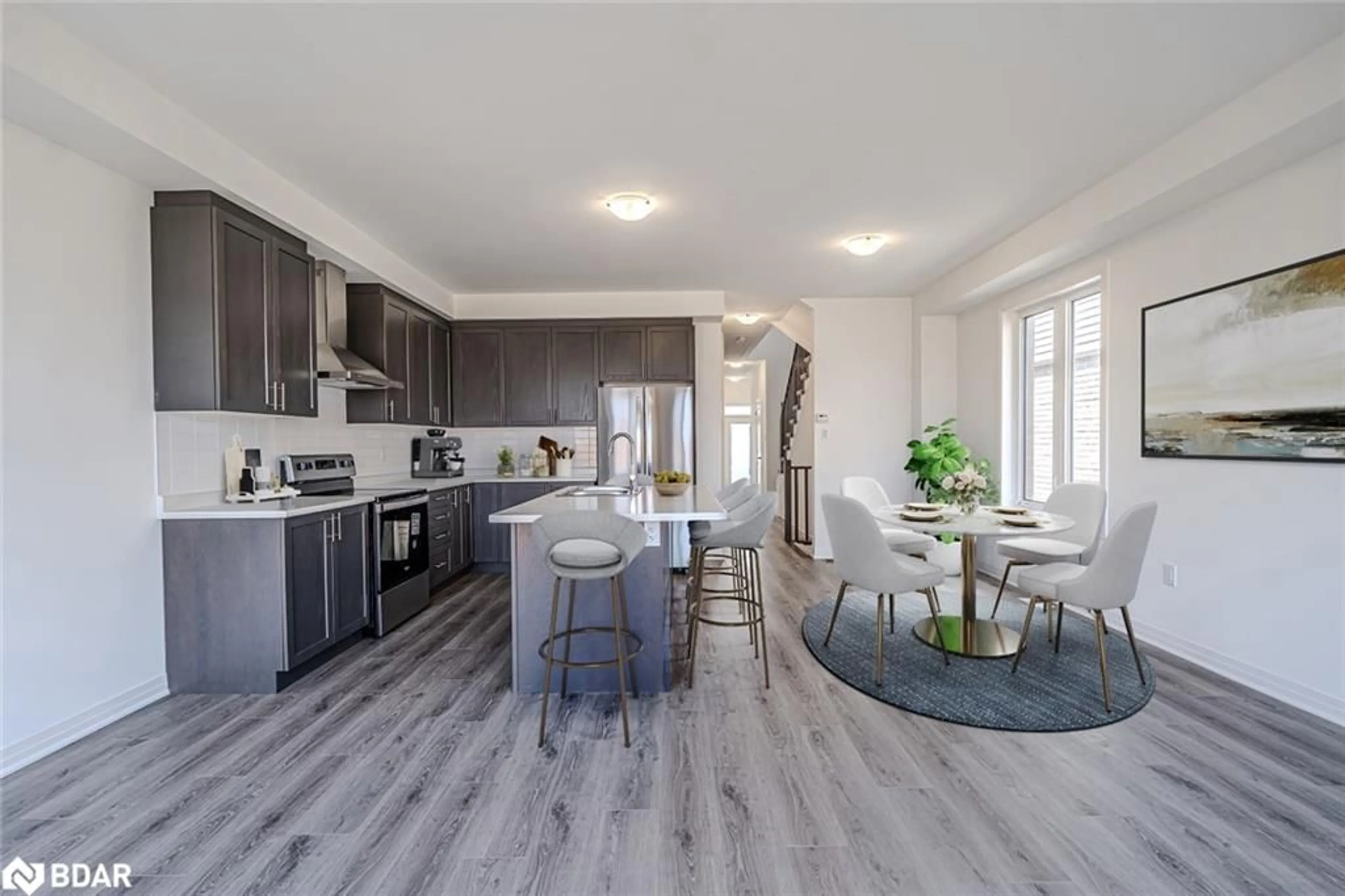 Open concept kitchen, unknown for 13 Sagewood Ave, Barrie Ontario L9J 0K8