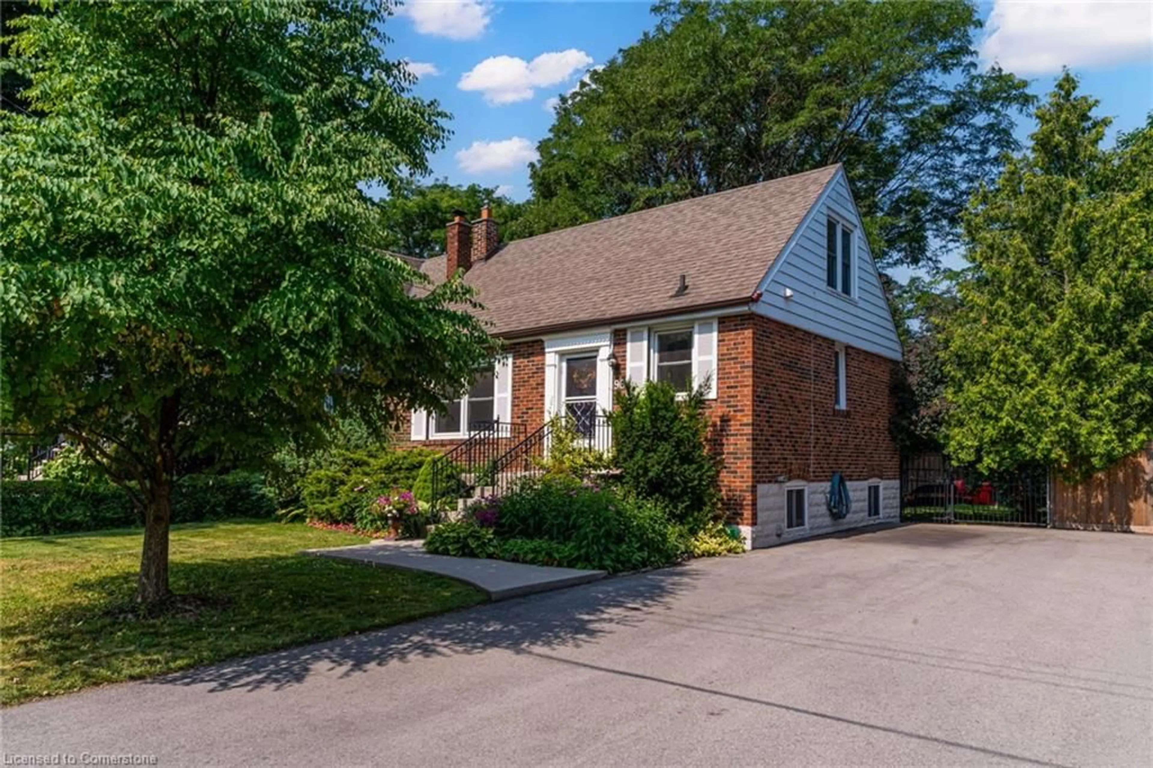 Home with brick exterior material, street for 90 Arcade Cres, Hamilton Ontario L9C 3J2