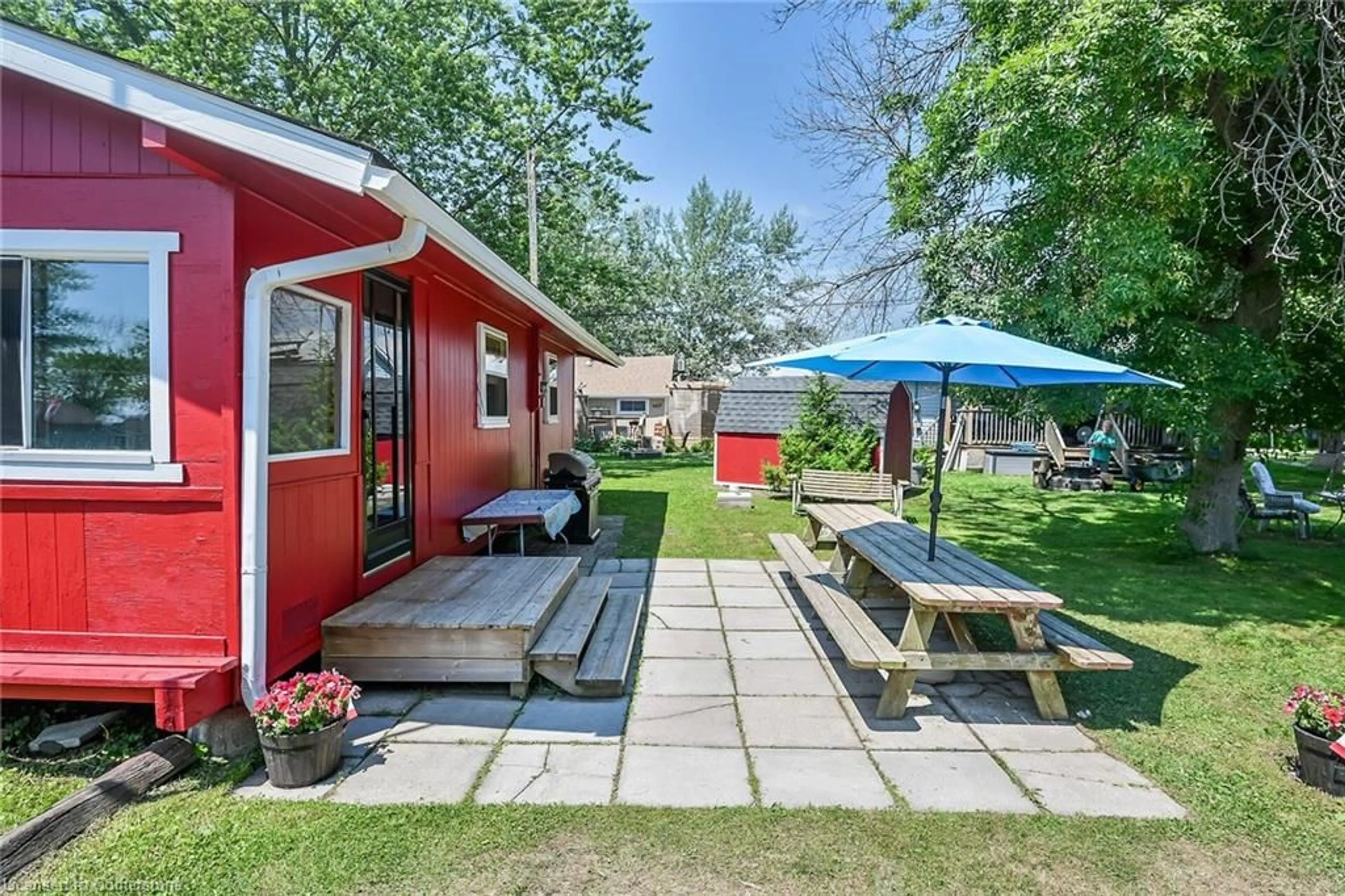 Patio, water/lake/river/ocean view for 13 Maple Lane, Selkirk Ontario N0A 1P0