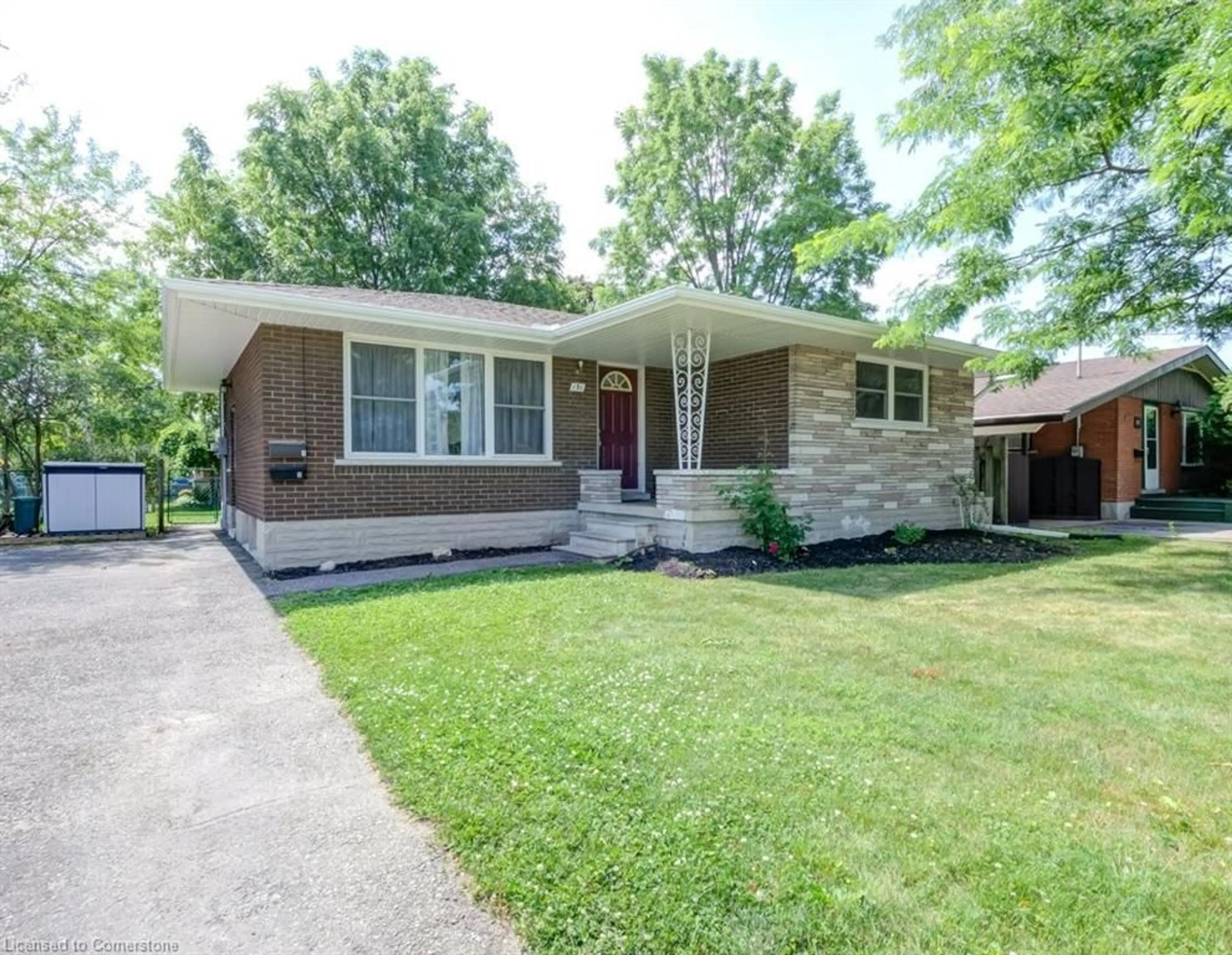 Home with brick exterior material, street for 131 Kinzie Ave, Kitchener Ontario N2A 2J7