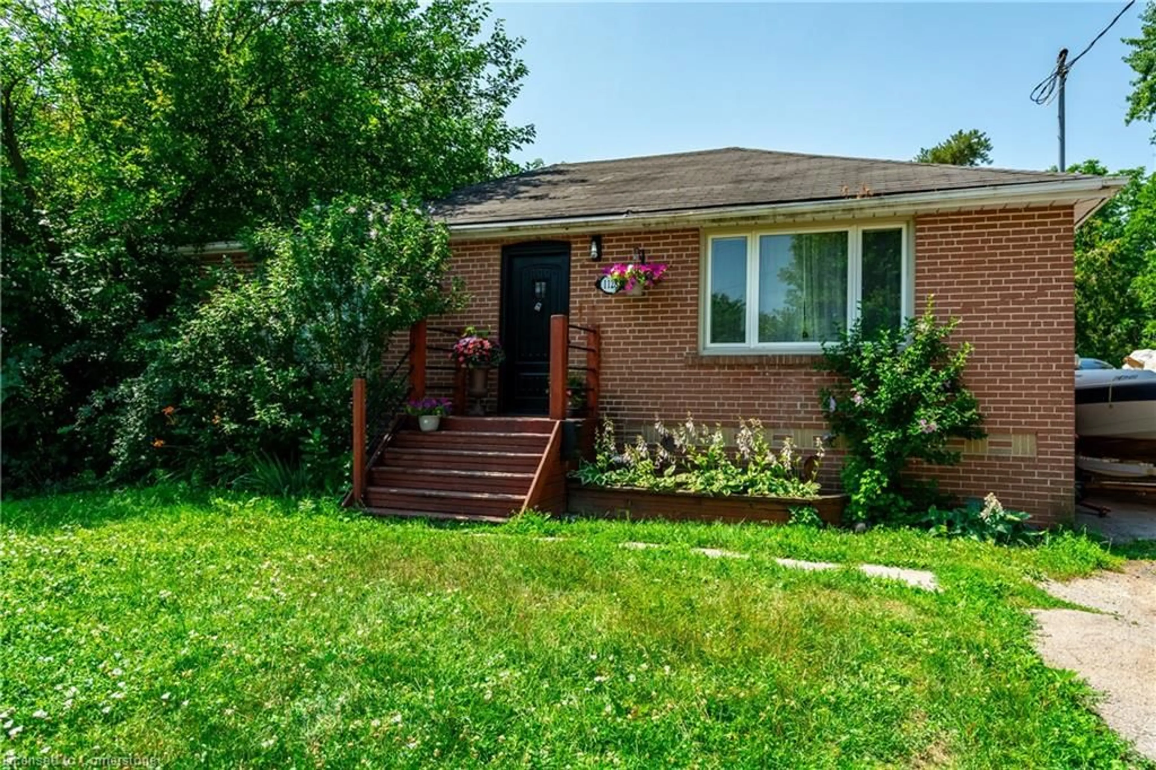 Home with brick exterior material, street for 1128 Homewood Dr, Burlington Ontario L7P 2M2