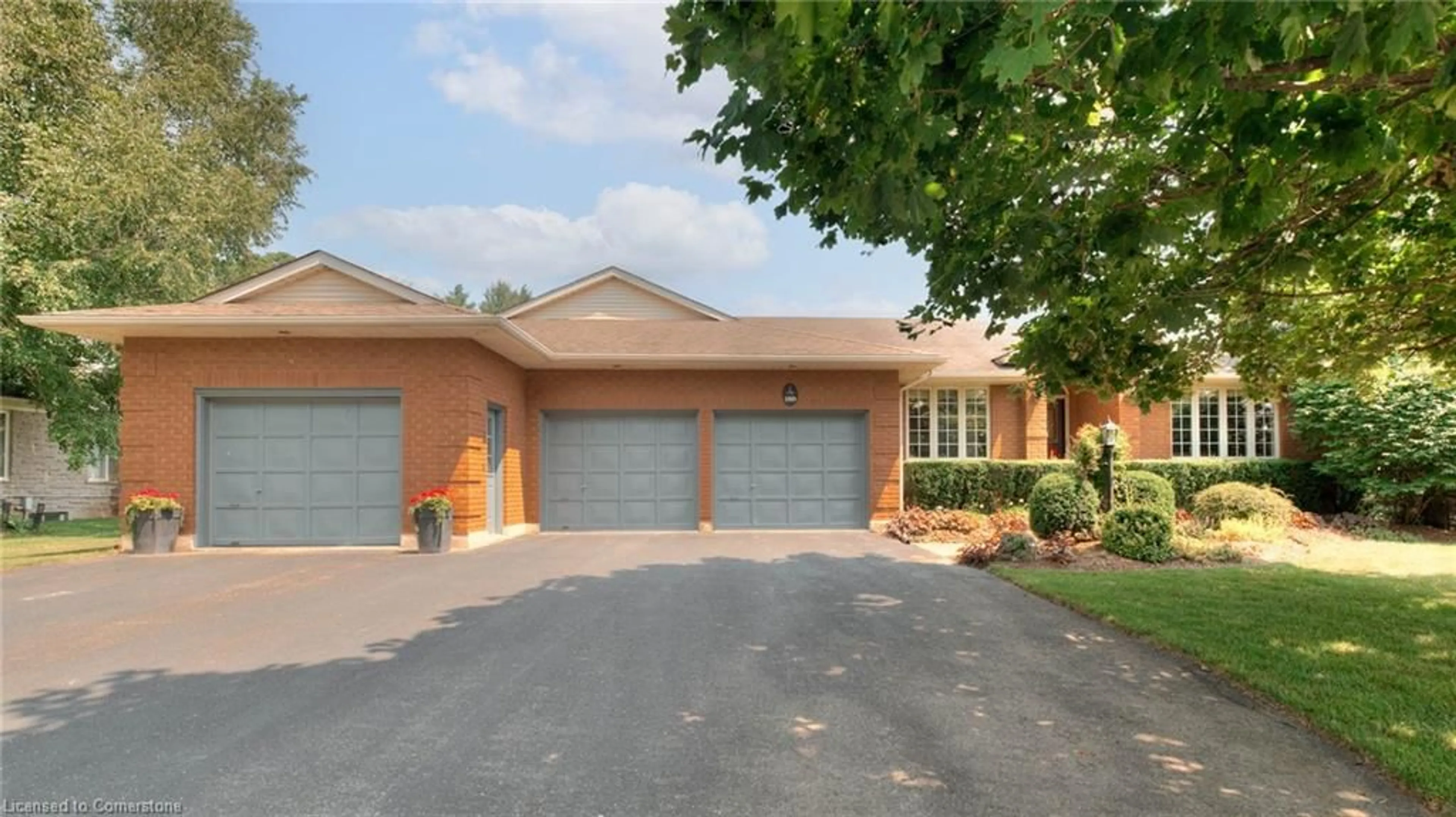 Home with brick exterior material, street for 189 Golf Course Rd, Conestogo Ontario N0B 1N0