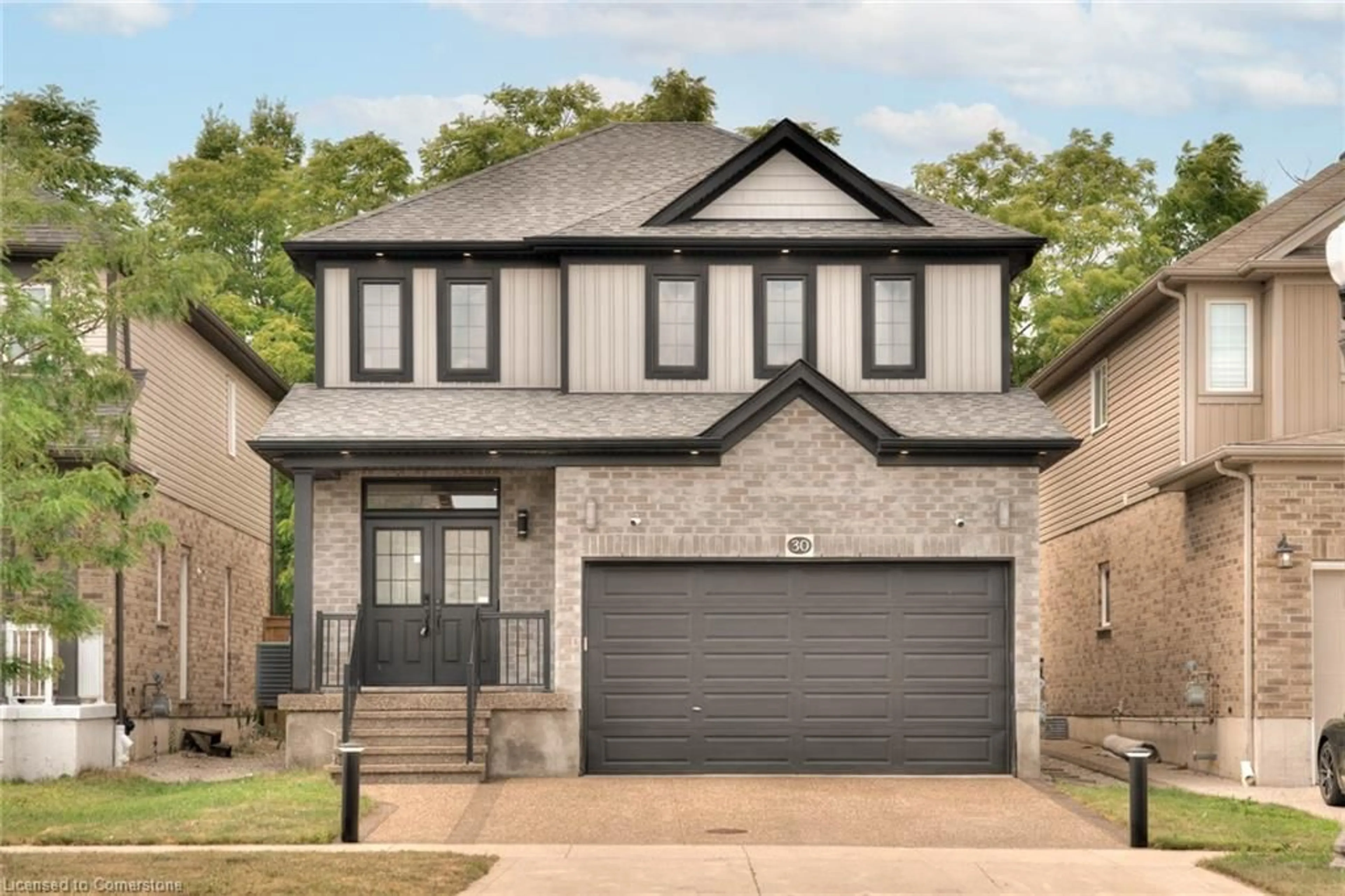 Home with brick exterior material, street for 30 Mistywood St, Kitchener Ontario N2P 0E7
