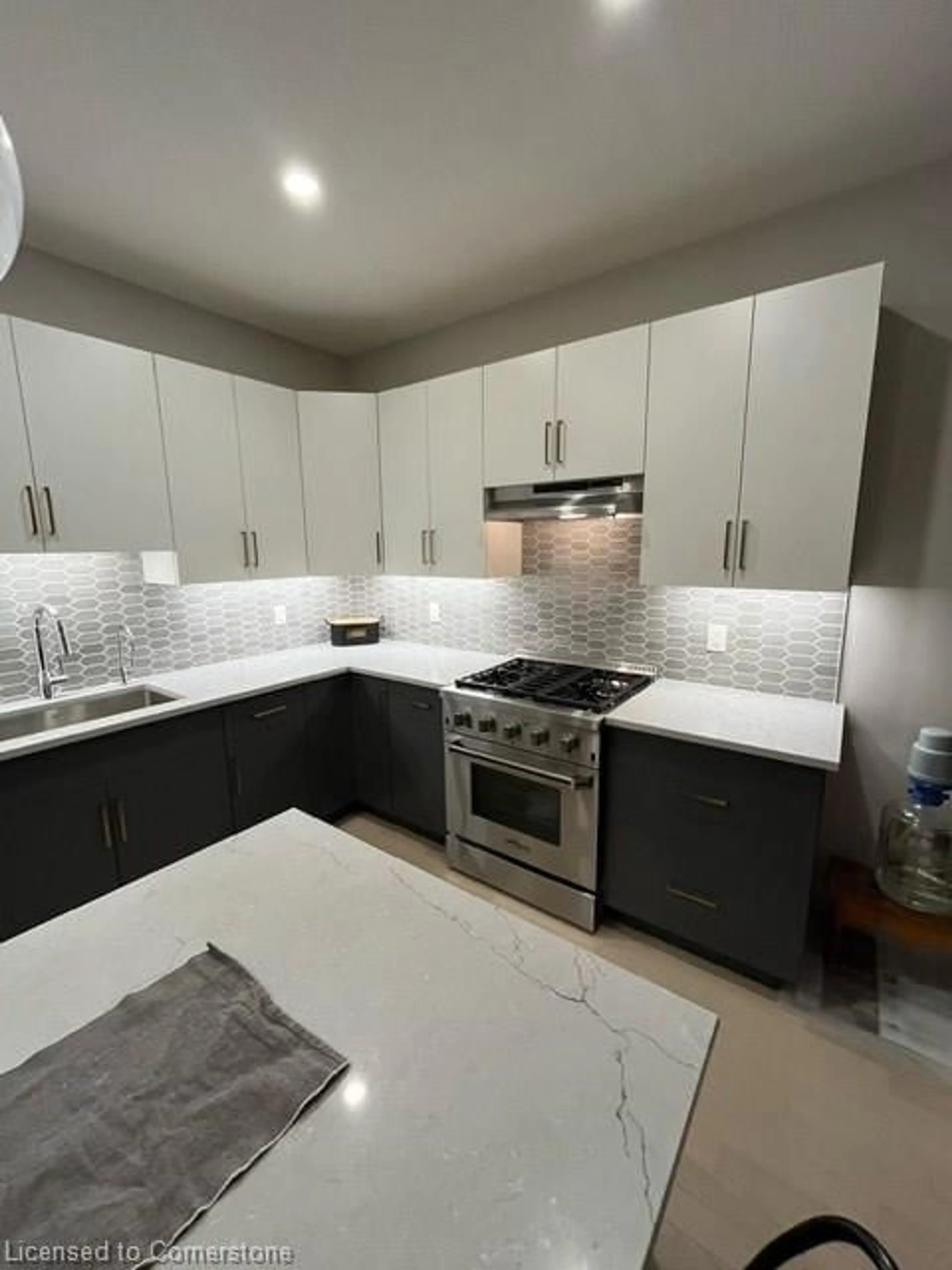 Contemporary kitchen, ceramic/tile floor for 50 Wenger Rd, Breslau Ontario N0B 1M0