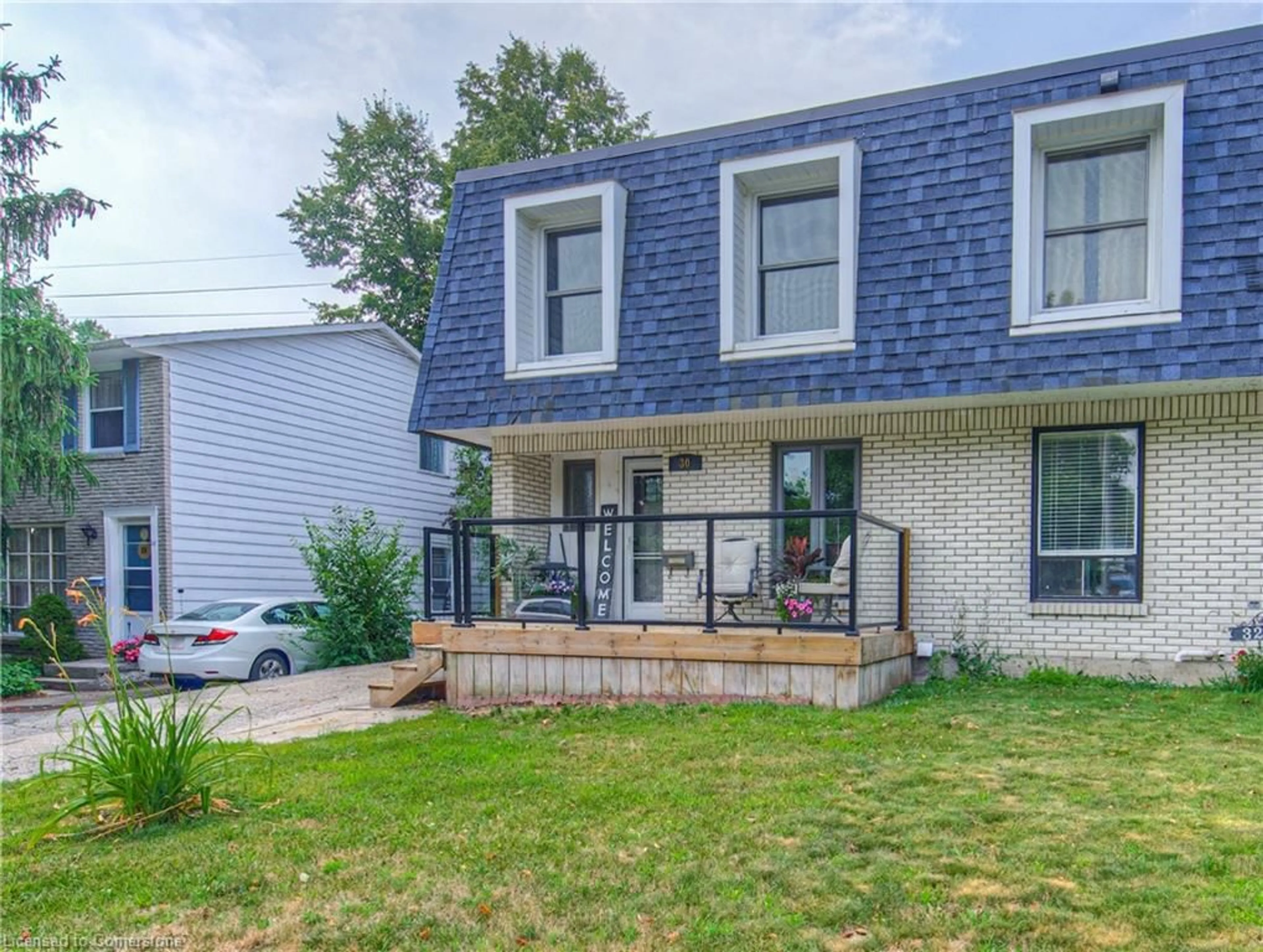 Home with brick exterior material, street for 30 Pepperwood Cres, Kitchener Ontario N2A 2R3