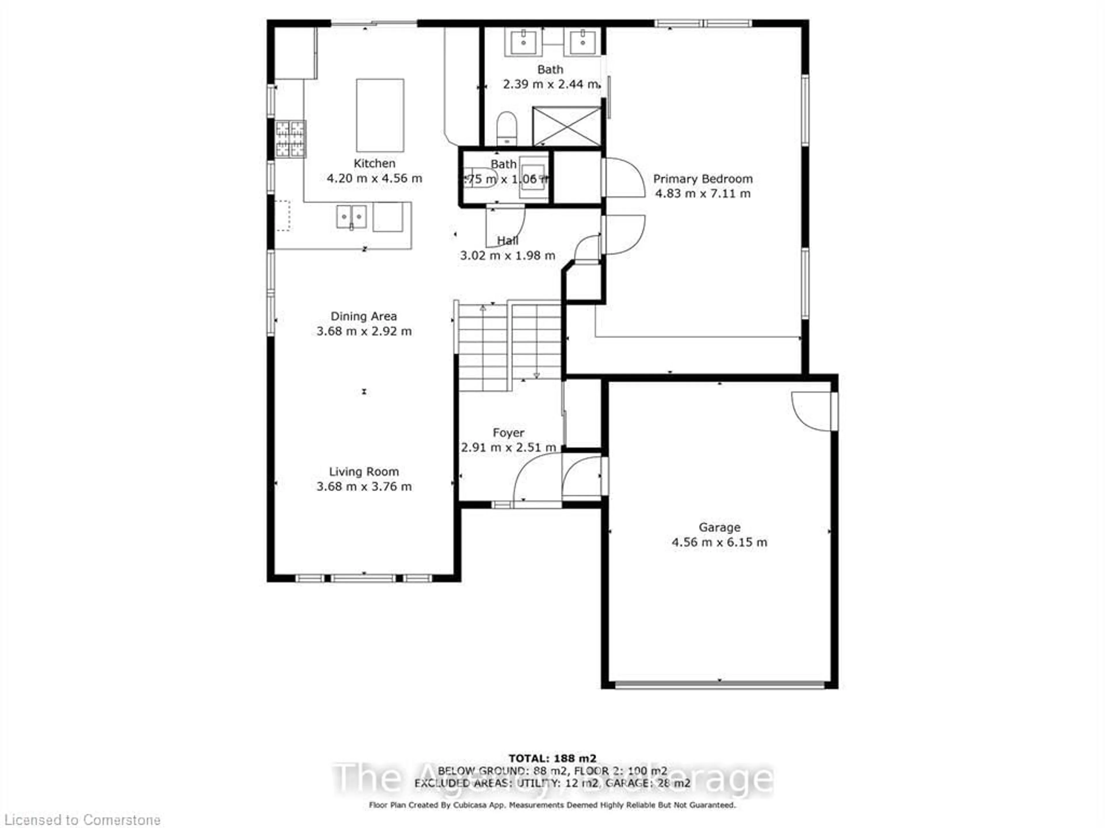 Floor plan for 7 Rochelle Cres, Ridgeway Ontario L0S 1N0