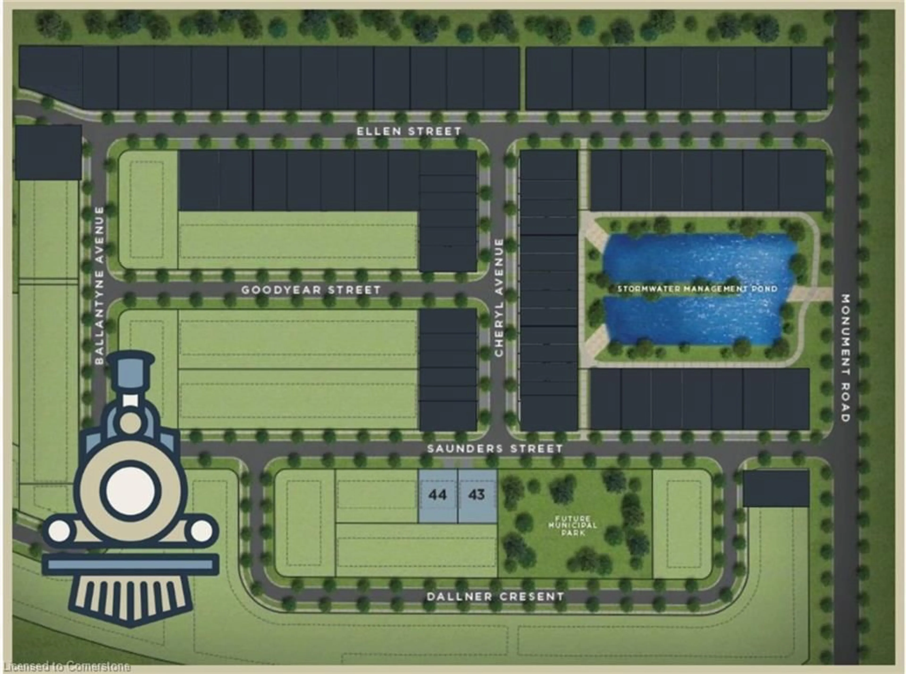 Floor plan for 143 Saunders St, Atwood Ontario N0G 1B0