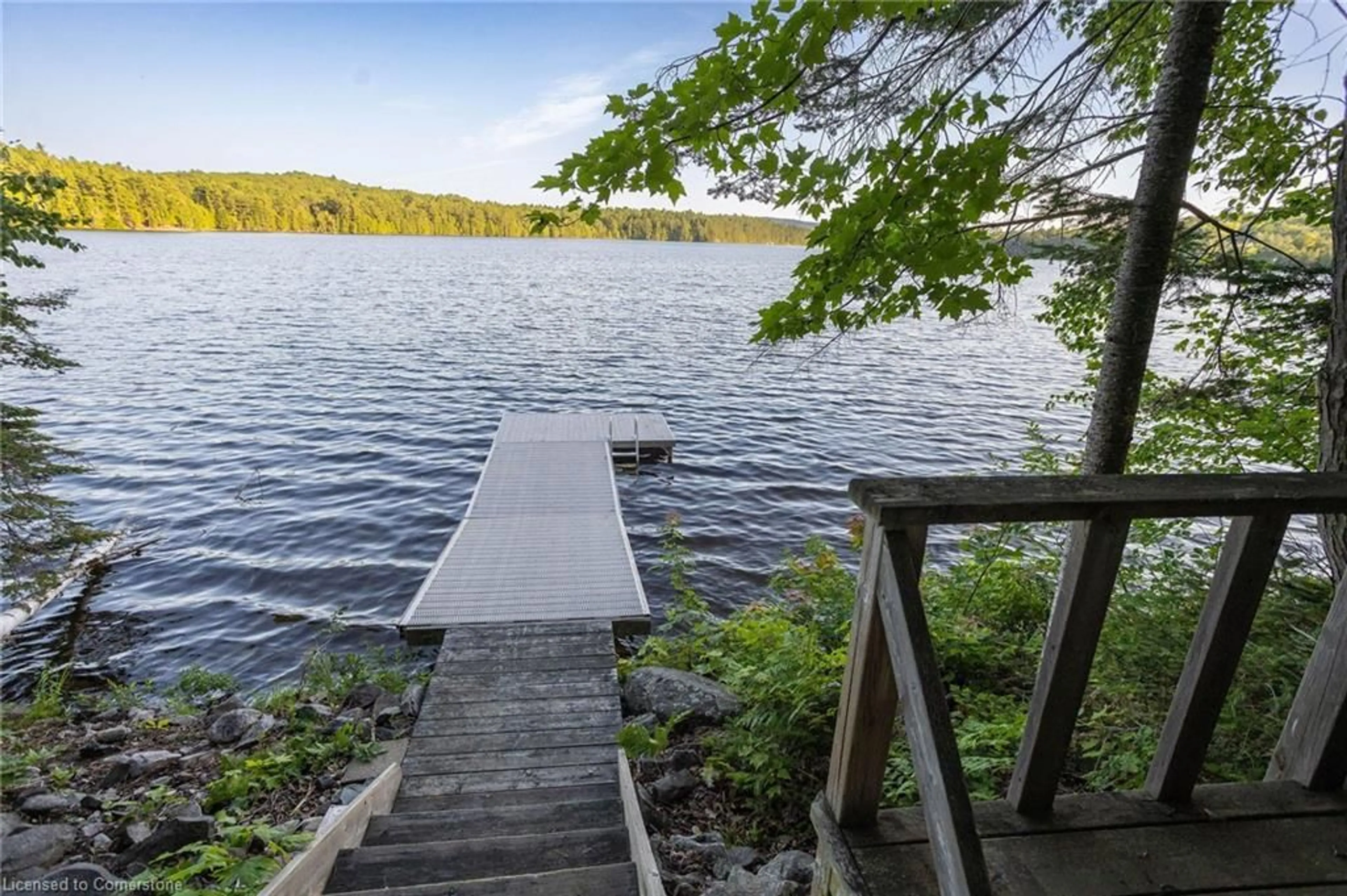 Patio, water/lake/river/ocean view for 11 Mountain View Rd, Massey Ontario P0P 1P0