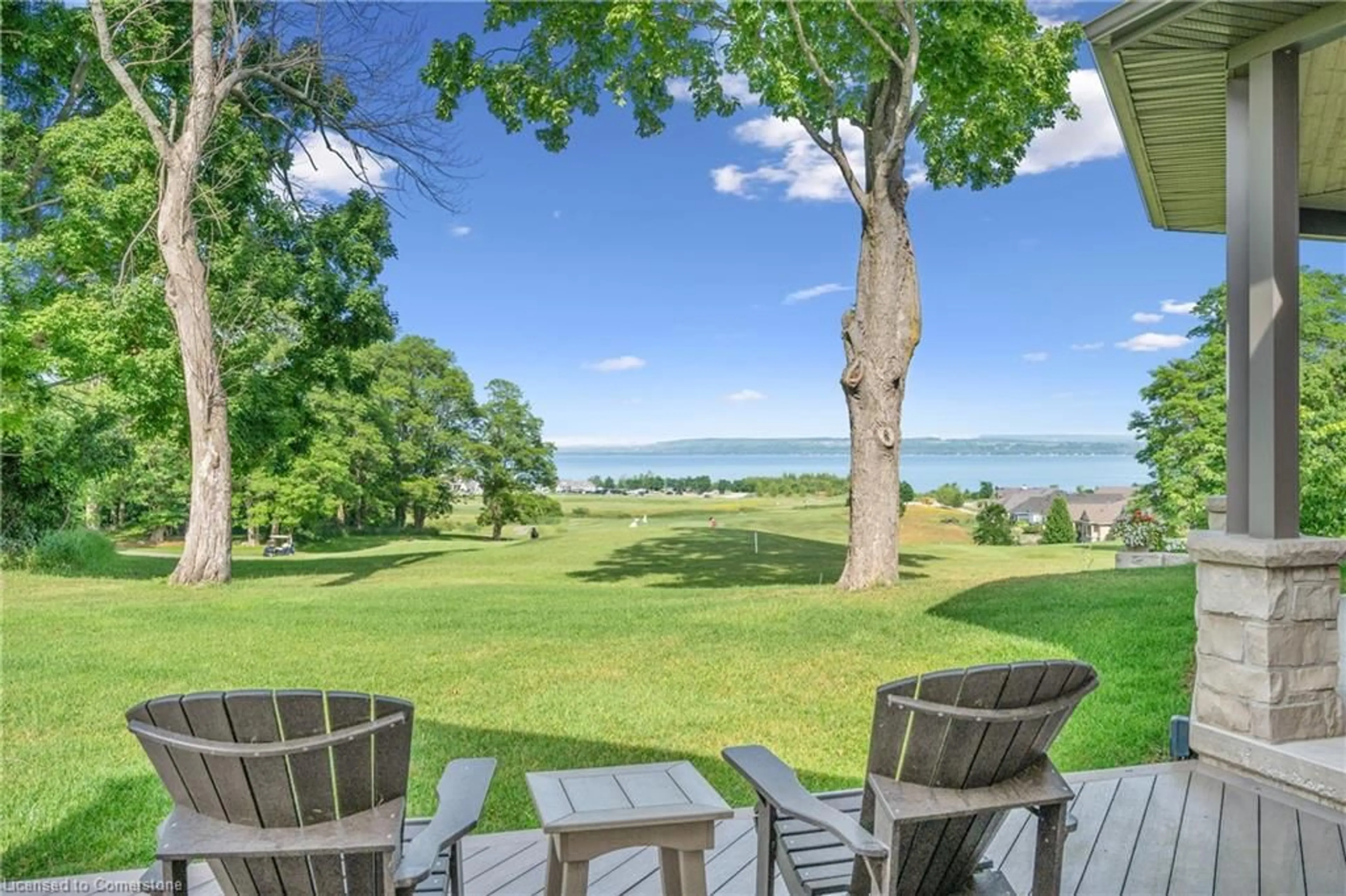 Patio, water/lake/river/ocean view for 511 Algonquin Trail, Kemble Ontario N0H 1S0