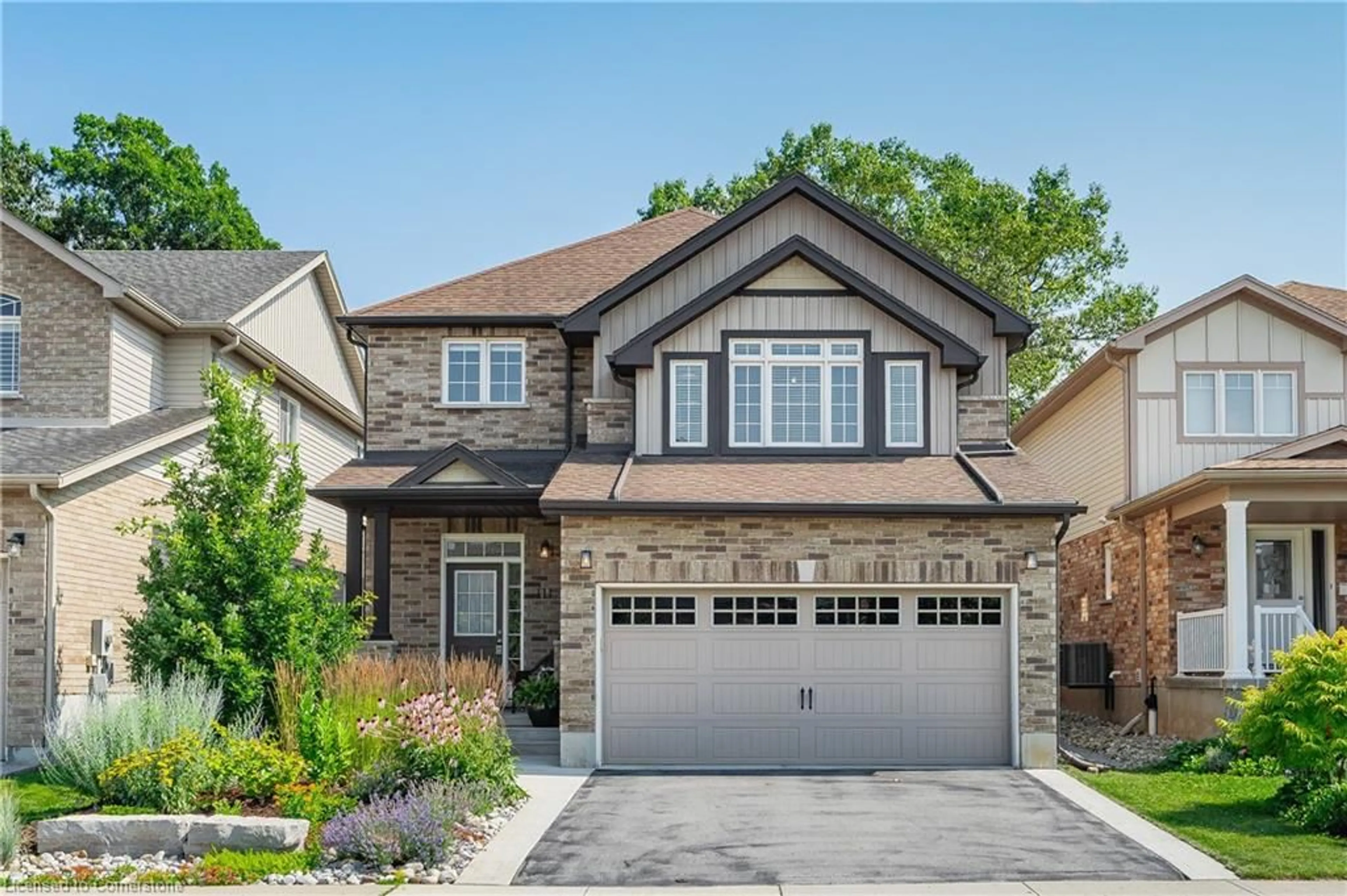 Home with brick exterior material, street for 111 Hardcastle Dr, Cambridge Ontario N1S 0A6