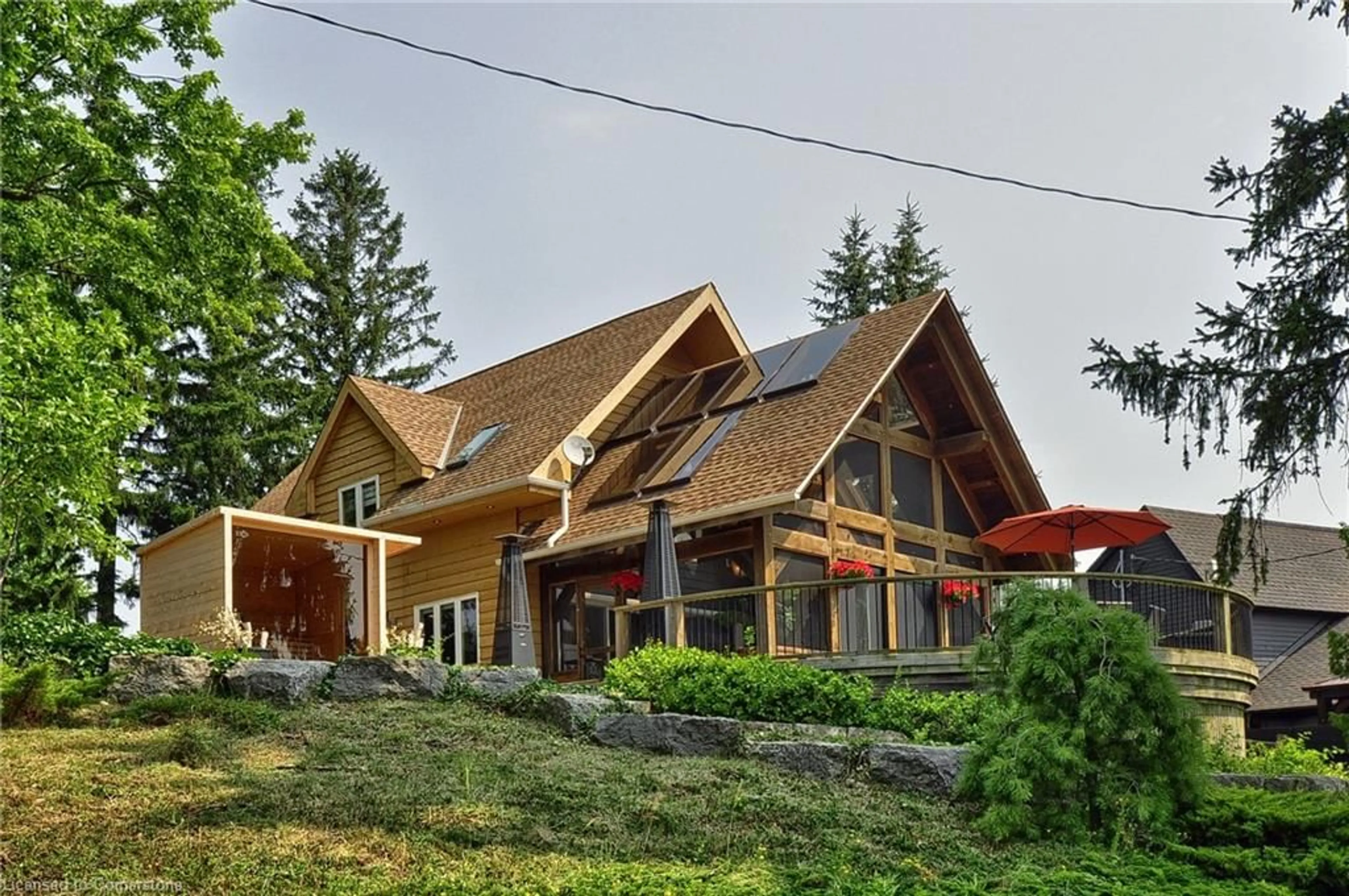 Patio, mountain view for 6 Lake Ave, Puslinch Ontario N3C 2V4
