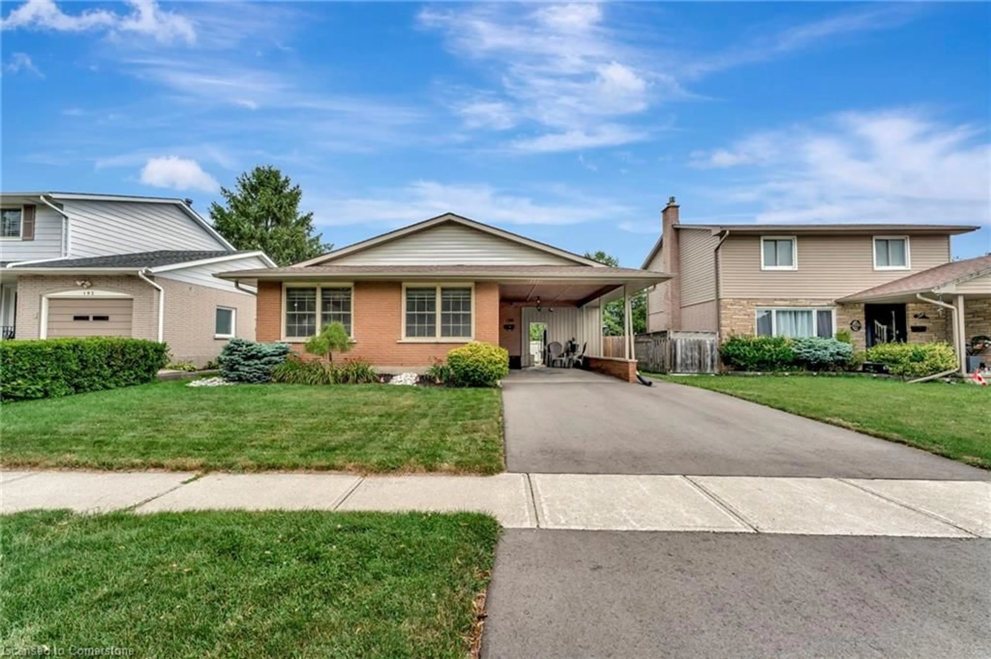 Home with brick exterior material, street for 188 Abbott Pl, Woodstock Ontario N4S 8J7