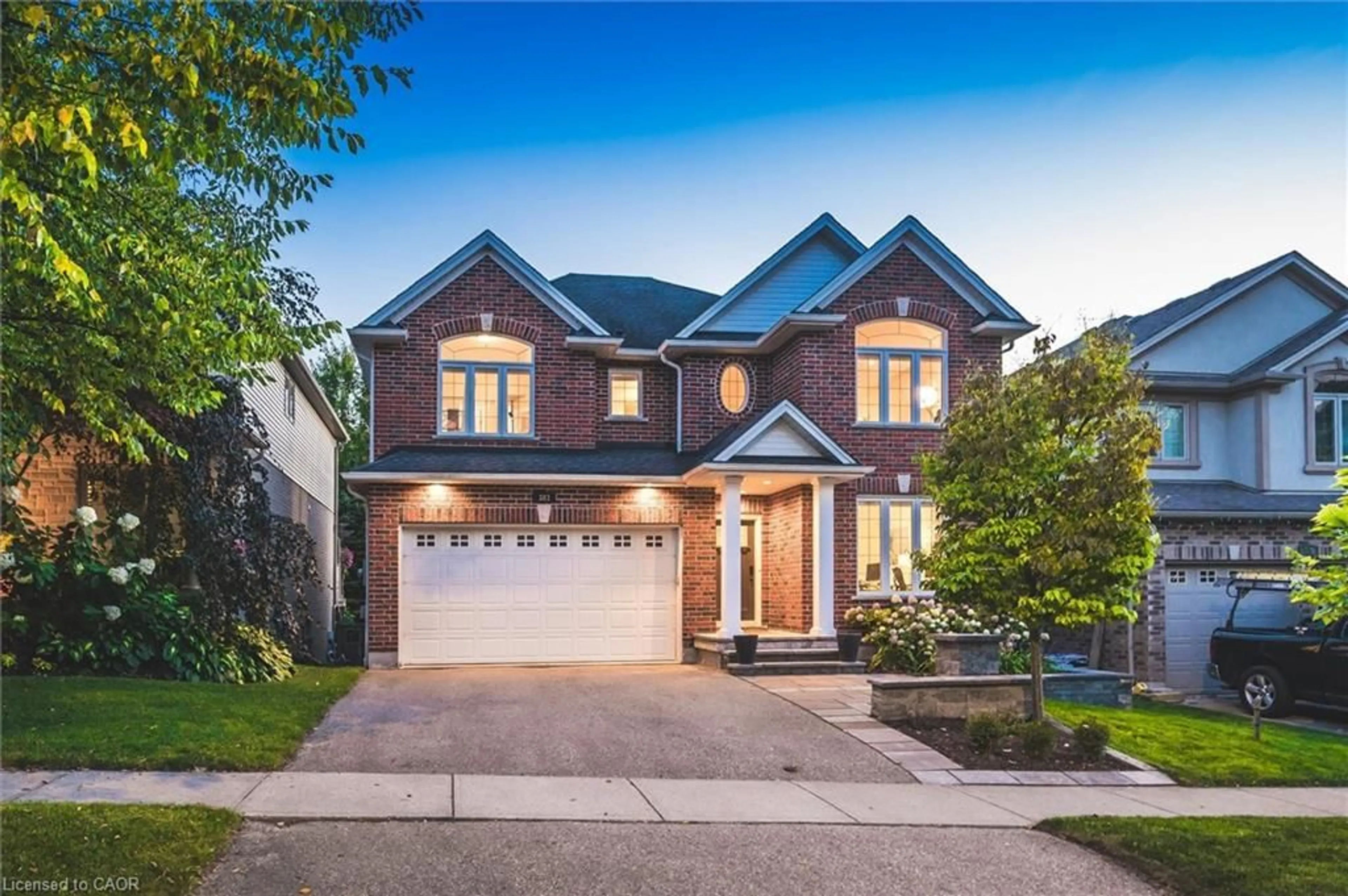 Home with brick exterior material, street for 383 Red Osier Rd, Waterloo Ontario N2V 2W1