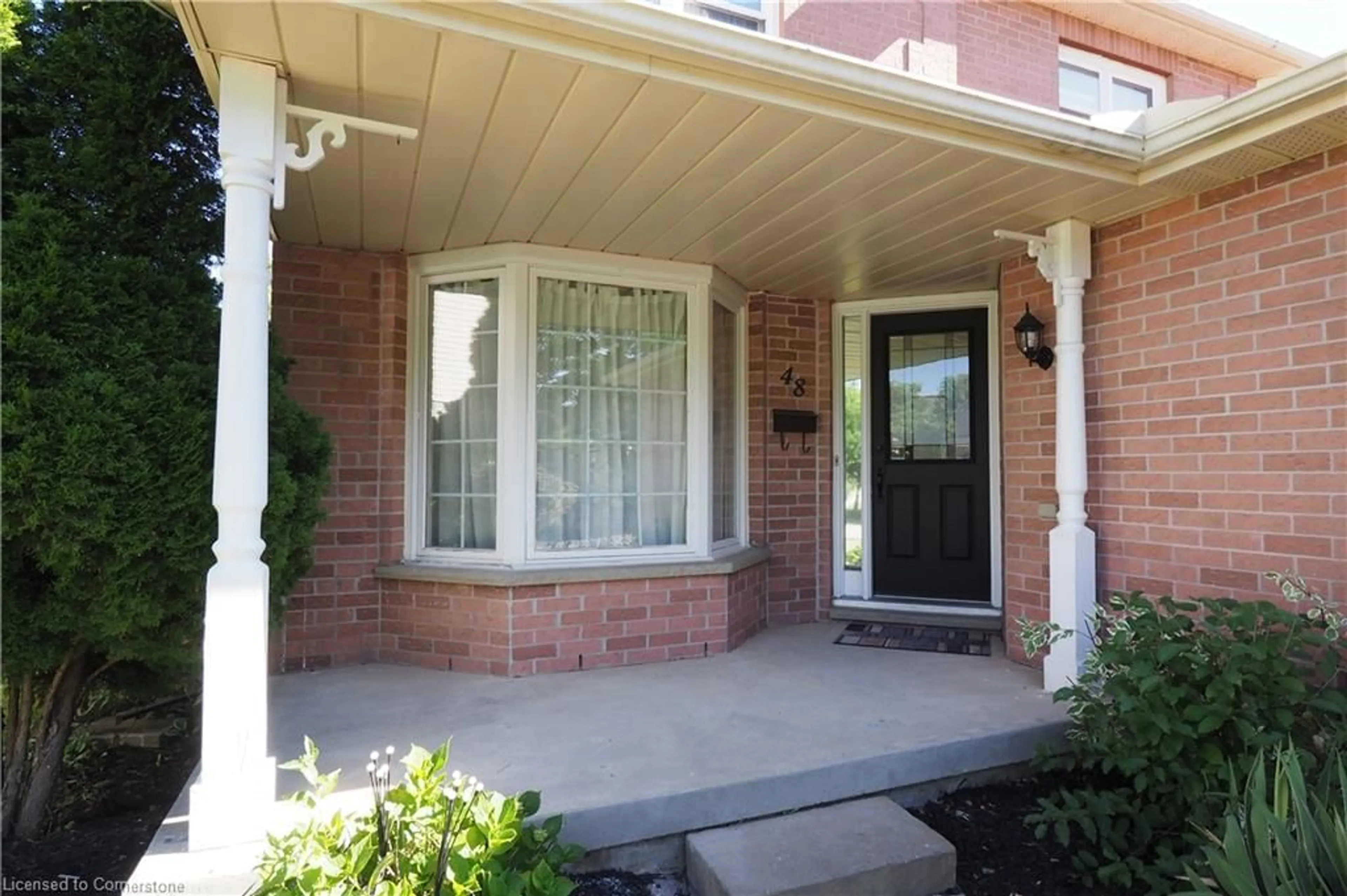 Home with brick exterior material, street for 48 Lynnvalley Cres, Kitchener Ontario N2N 3B2