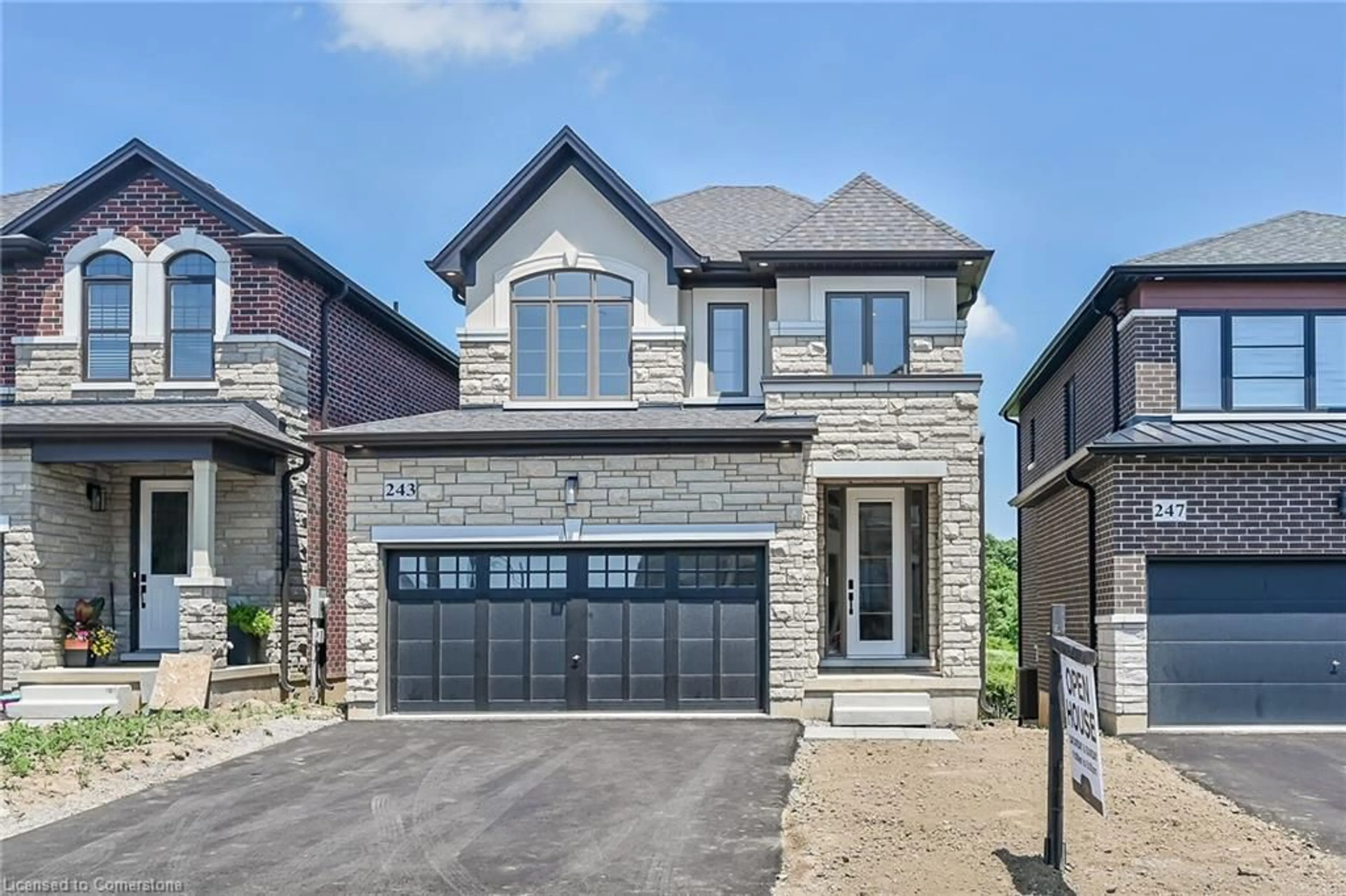 Home with brick exterior material, street for 243 Alessio Dr, Hamilton Ontario L9B 0K7