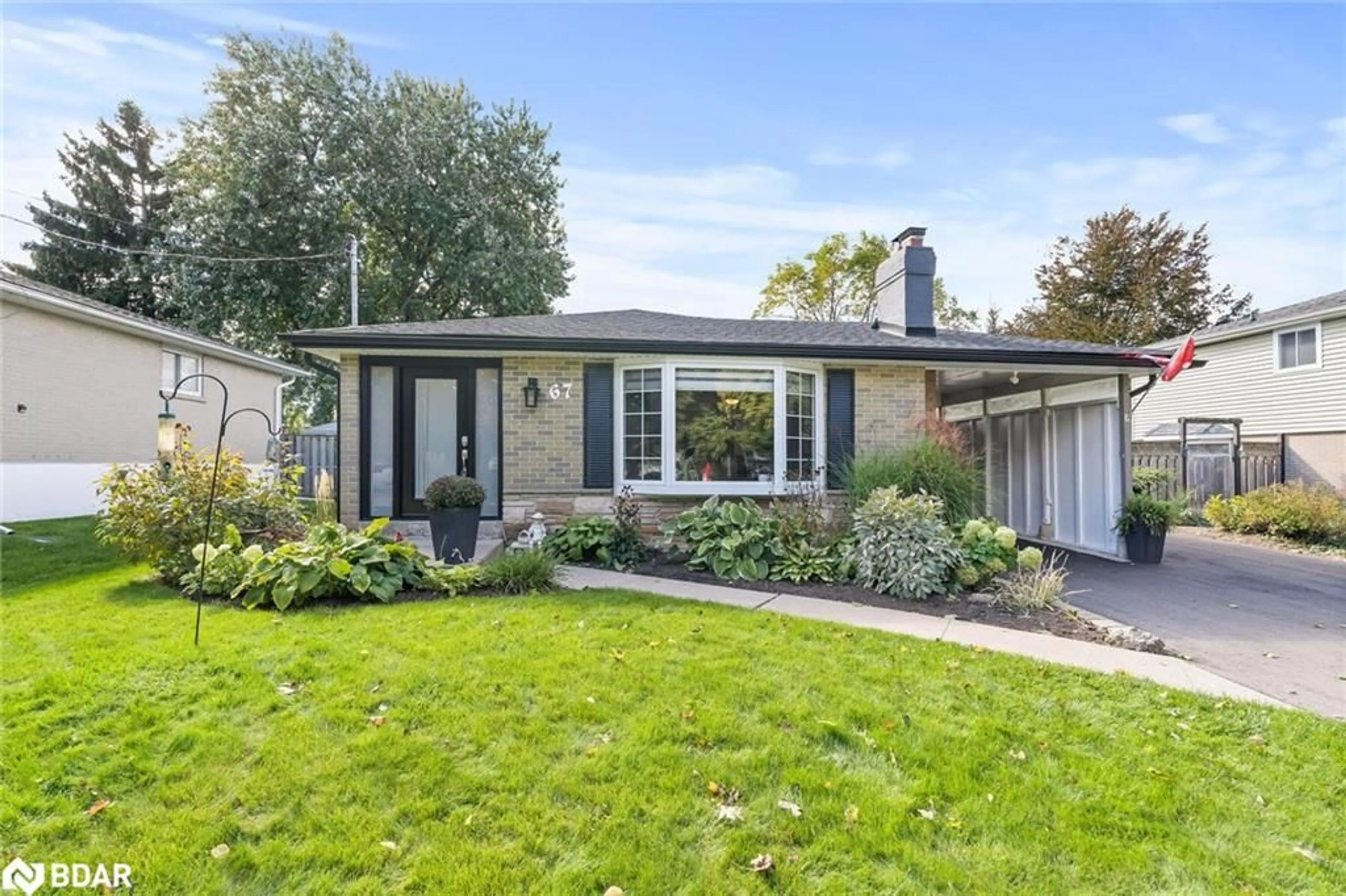 Home with brick exterior material, street for 67 Moore Park Cres, Georgetown Ontario L7G 2T5