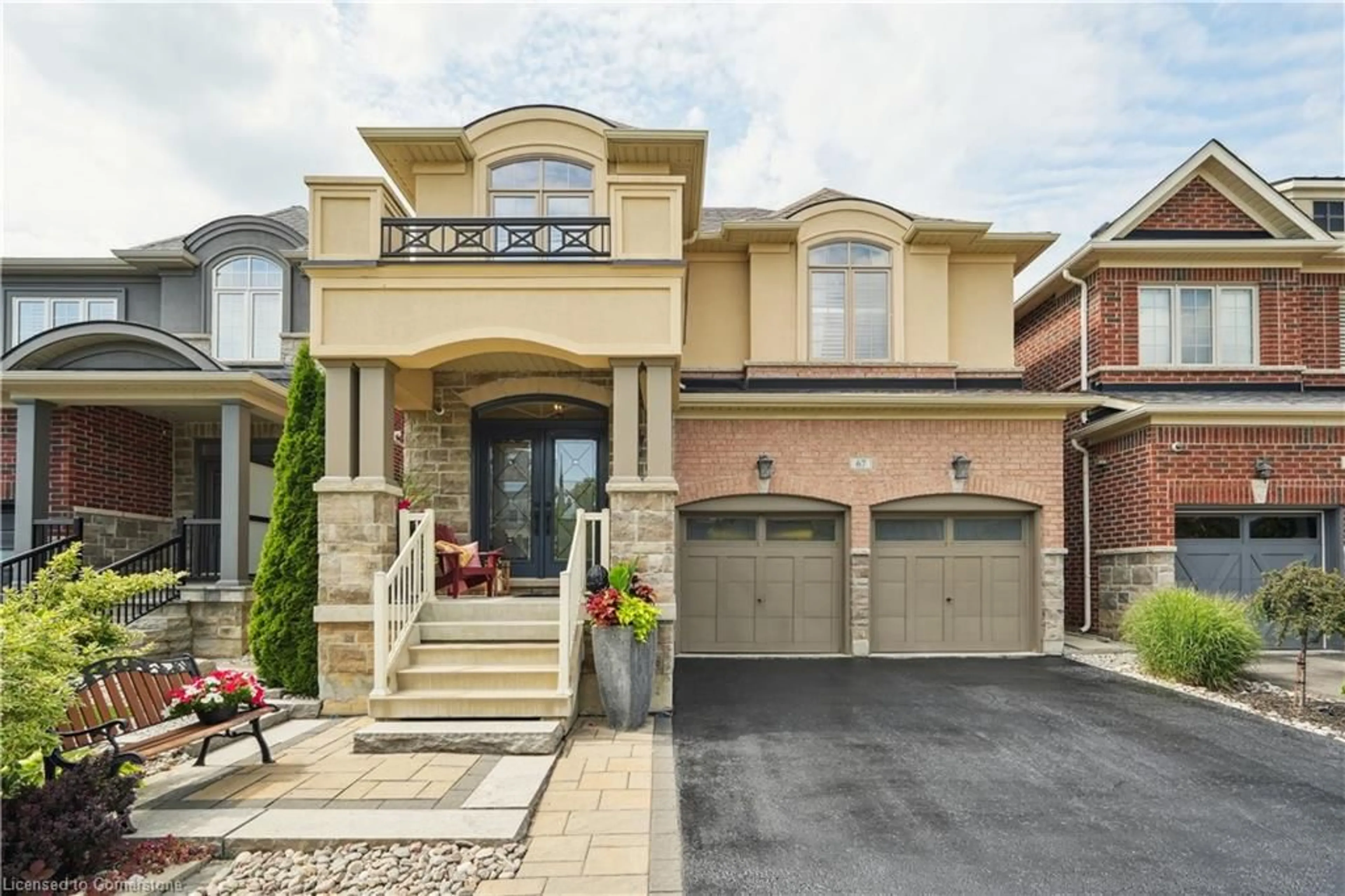 Home with brick exterior material, street for 67 Ballantine Dr, Georgetown Ontario L7G 6M9