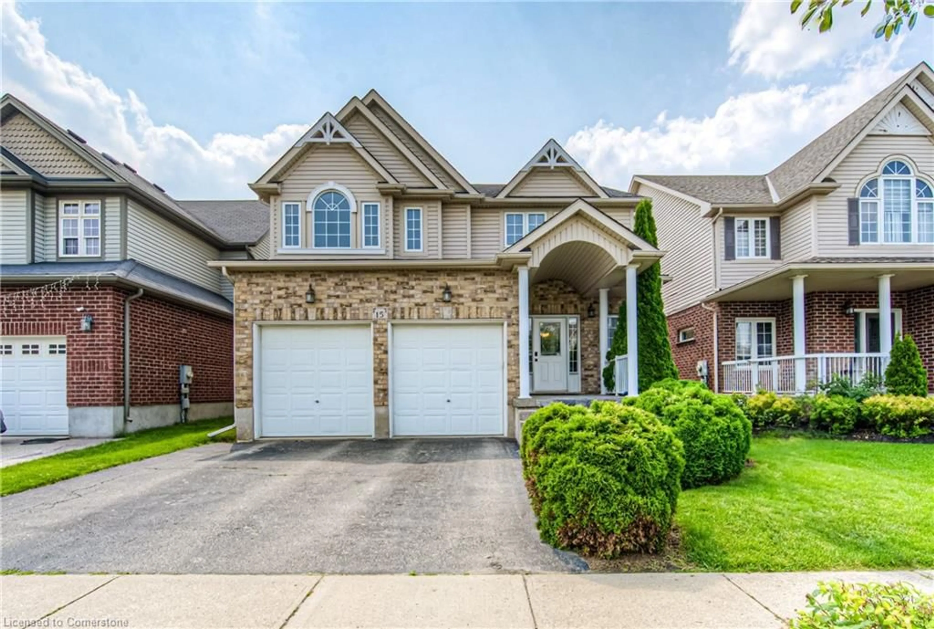 Home with brick exterior material, street for 15 Woodbine Ave, Kitchener Ontario N2R 1V9