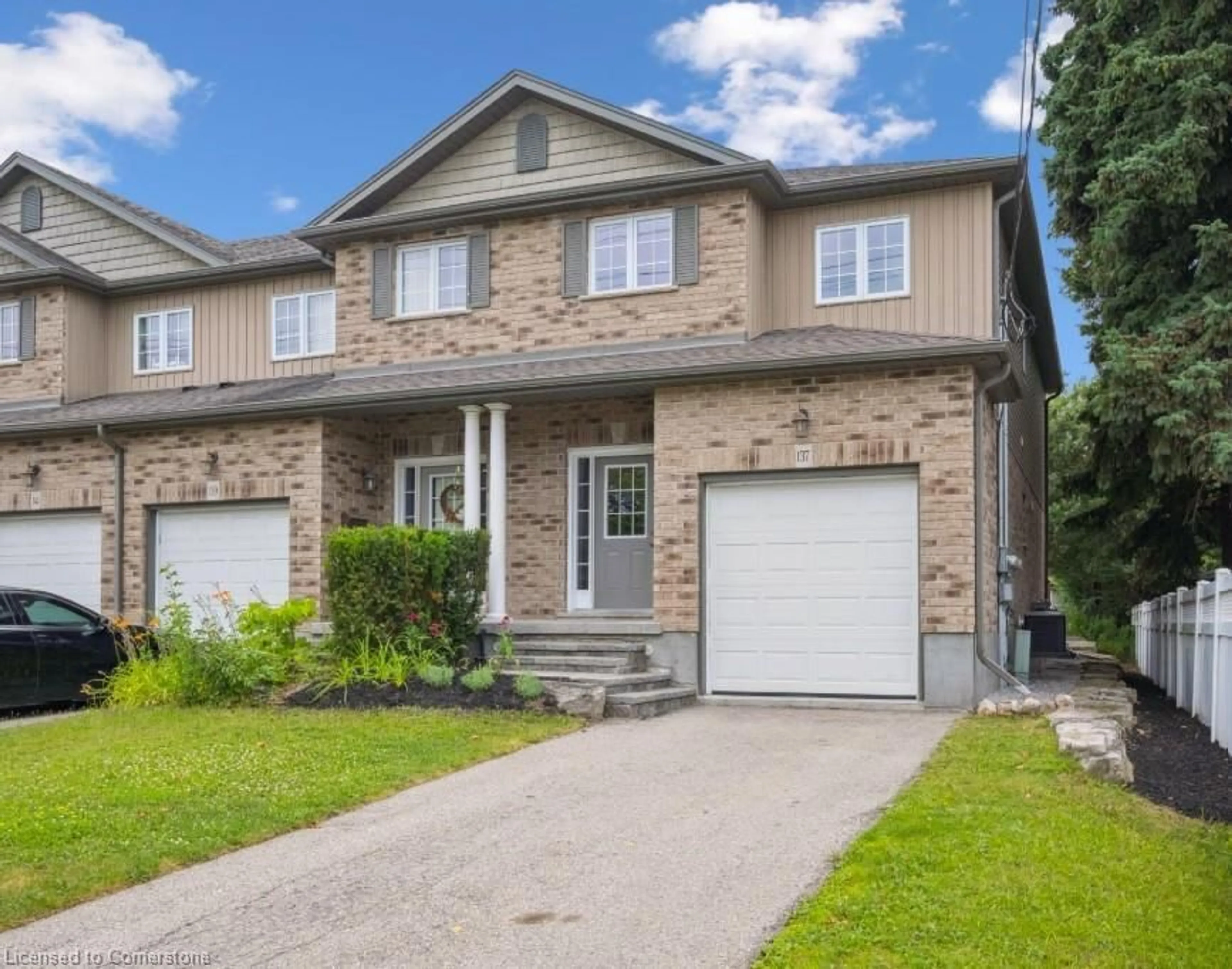 Home with brick exterior material, street for 137 River Rd, Kitchener Ontario N2B 2G7