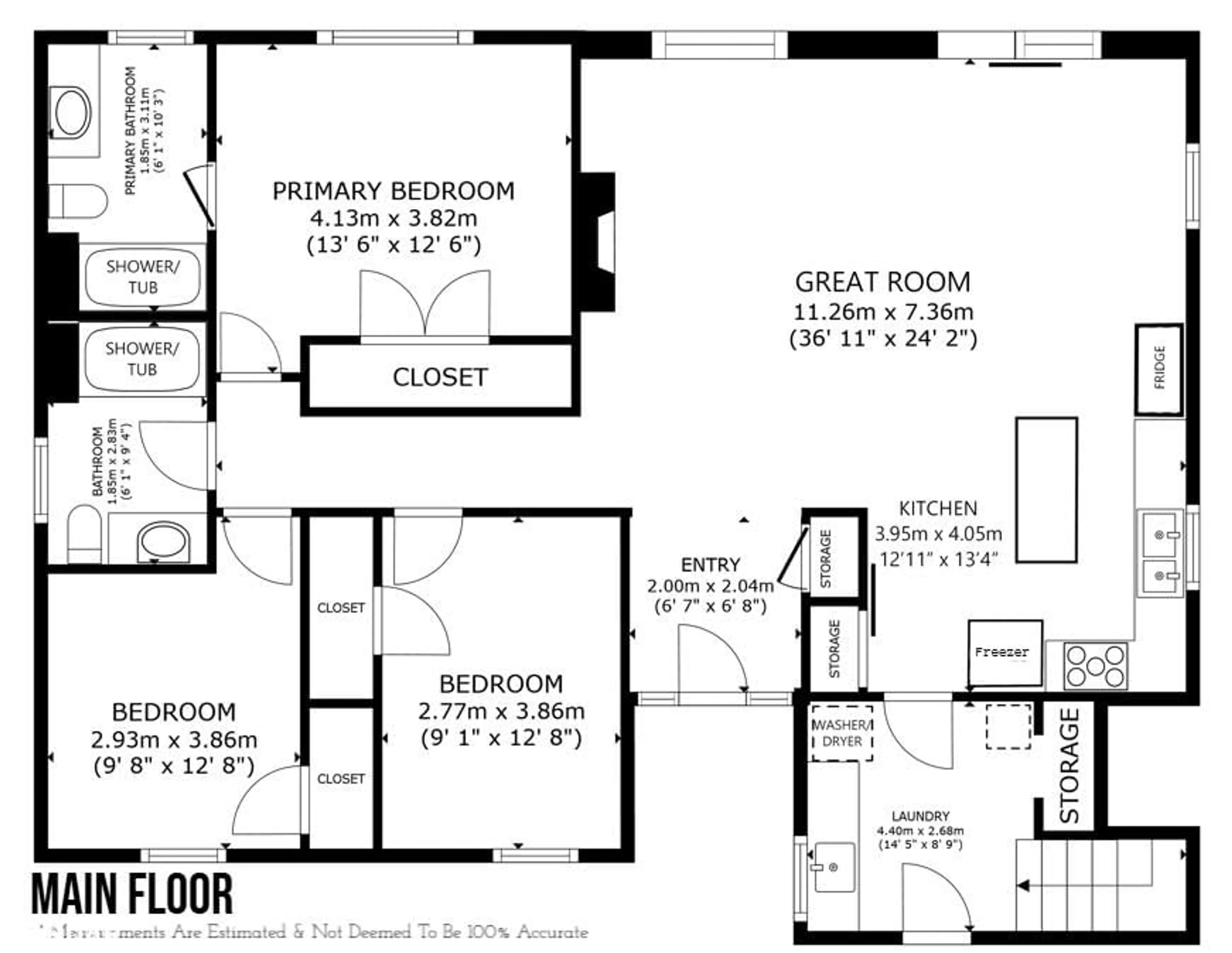 Floor plan for 158 Moonstone Road East Dr, Moonstone Ontario L0K 1N0