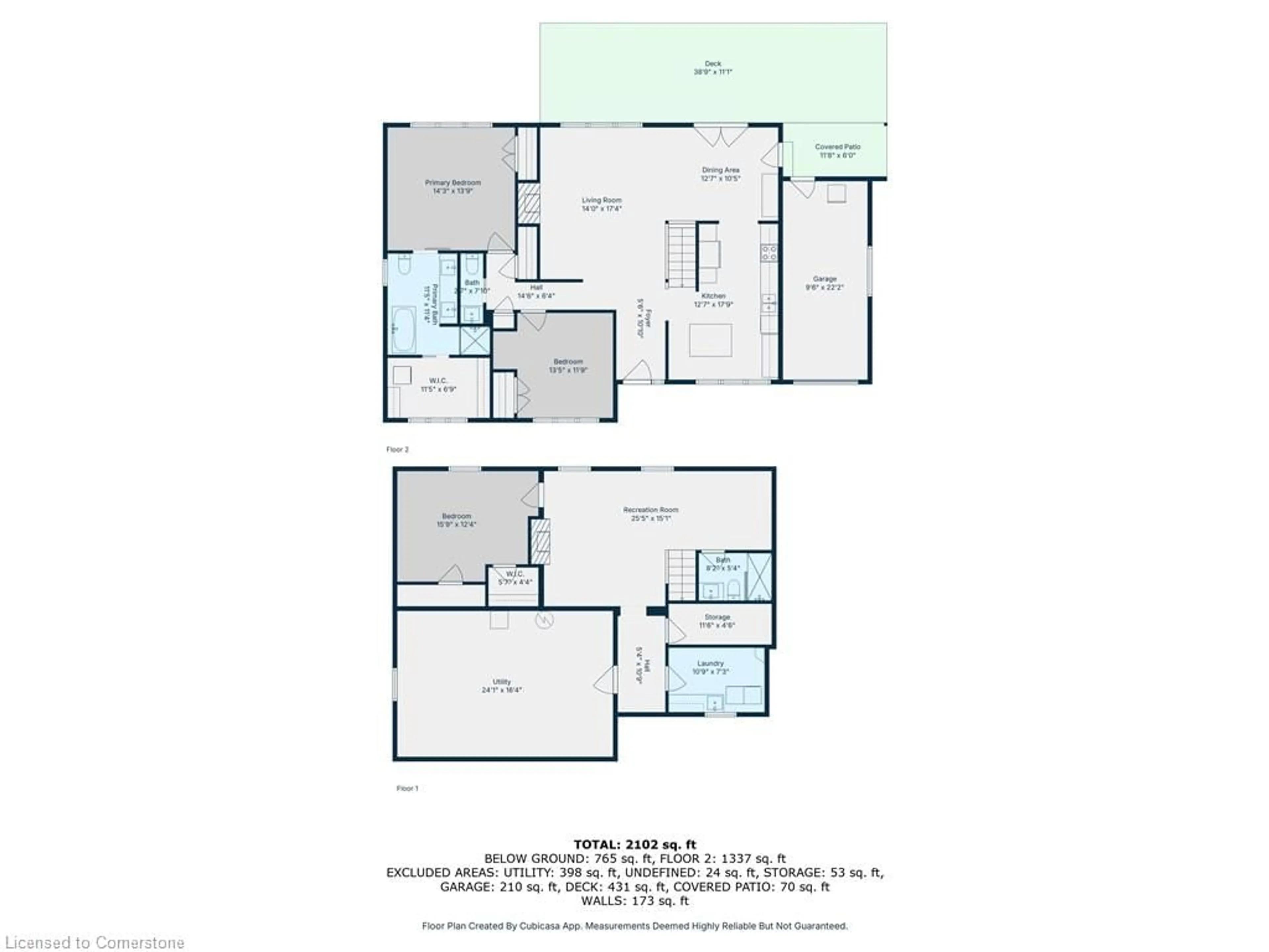 Floor plan for 231 Stanley Dr, Waterloo Ontario N2L 1H6