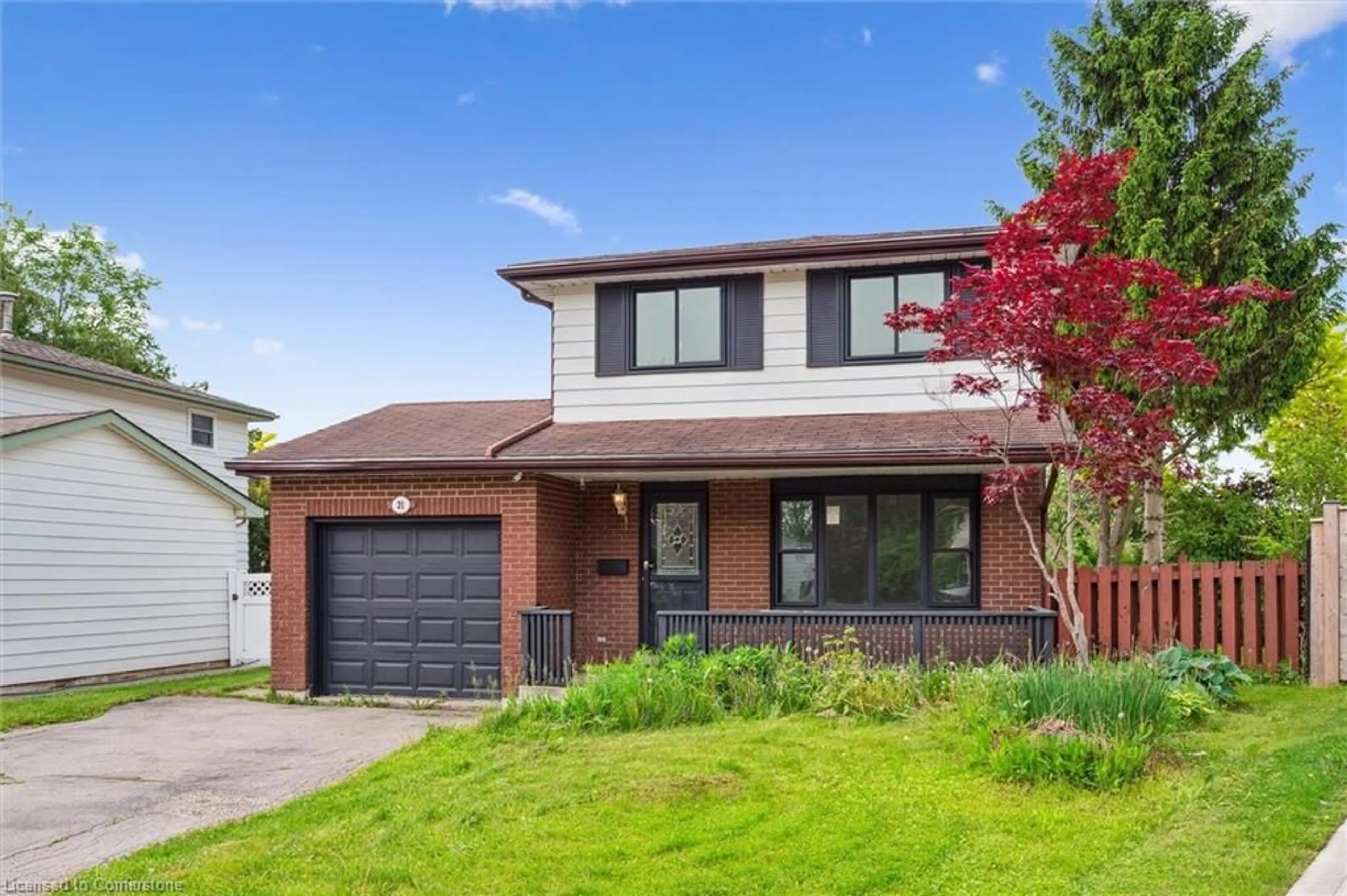 Home with brick exterior material, street for 21 Forest Glen Crt, Kitchener Ontario N2N 1E1
