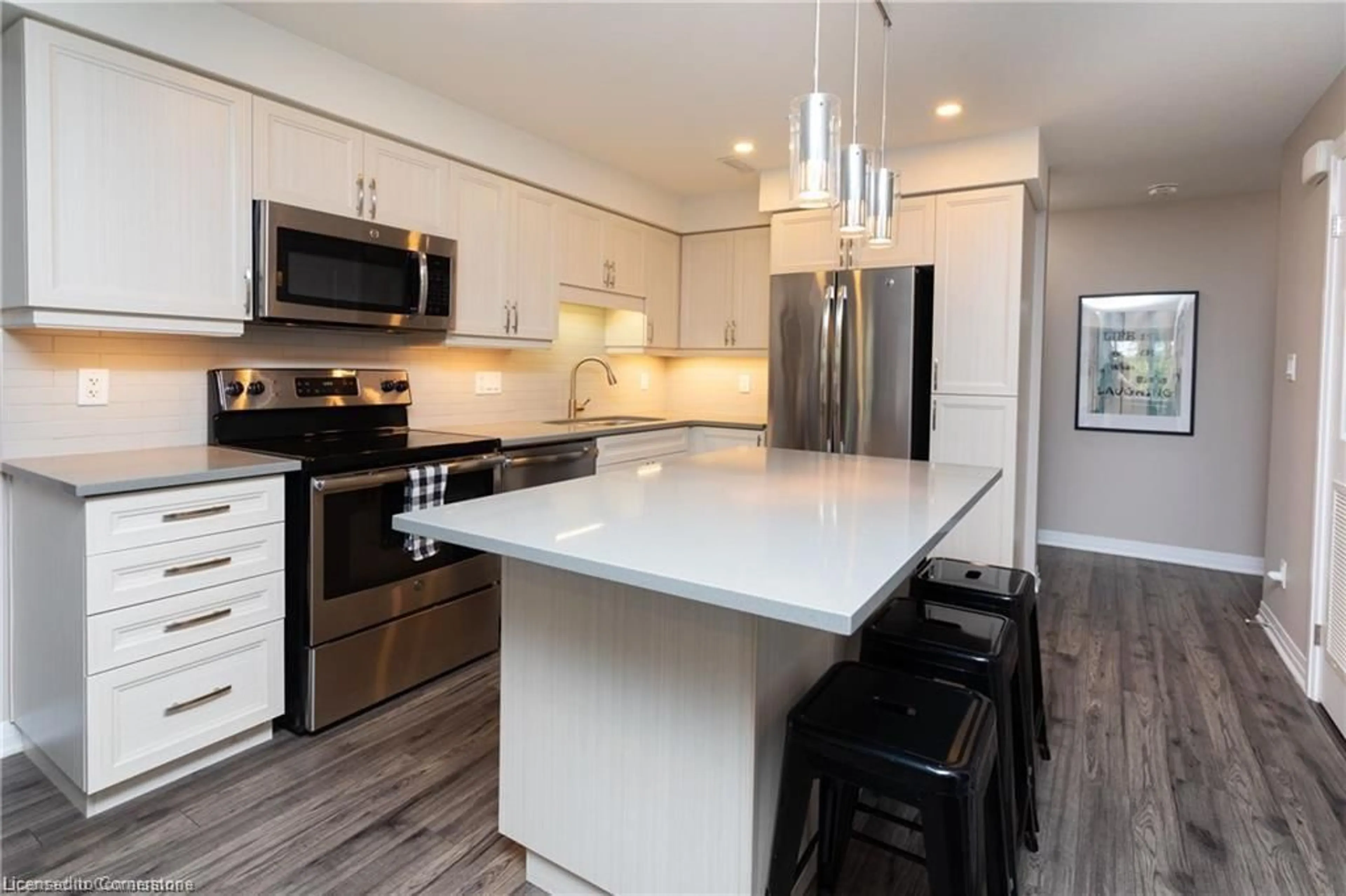 Open concept kitchen, unknown for 1989 Ottawa St #29D, Kitchener Ontario N2E 0G7