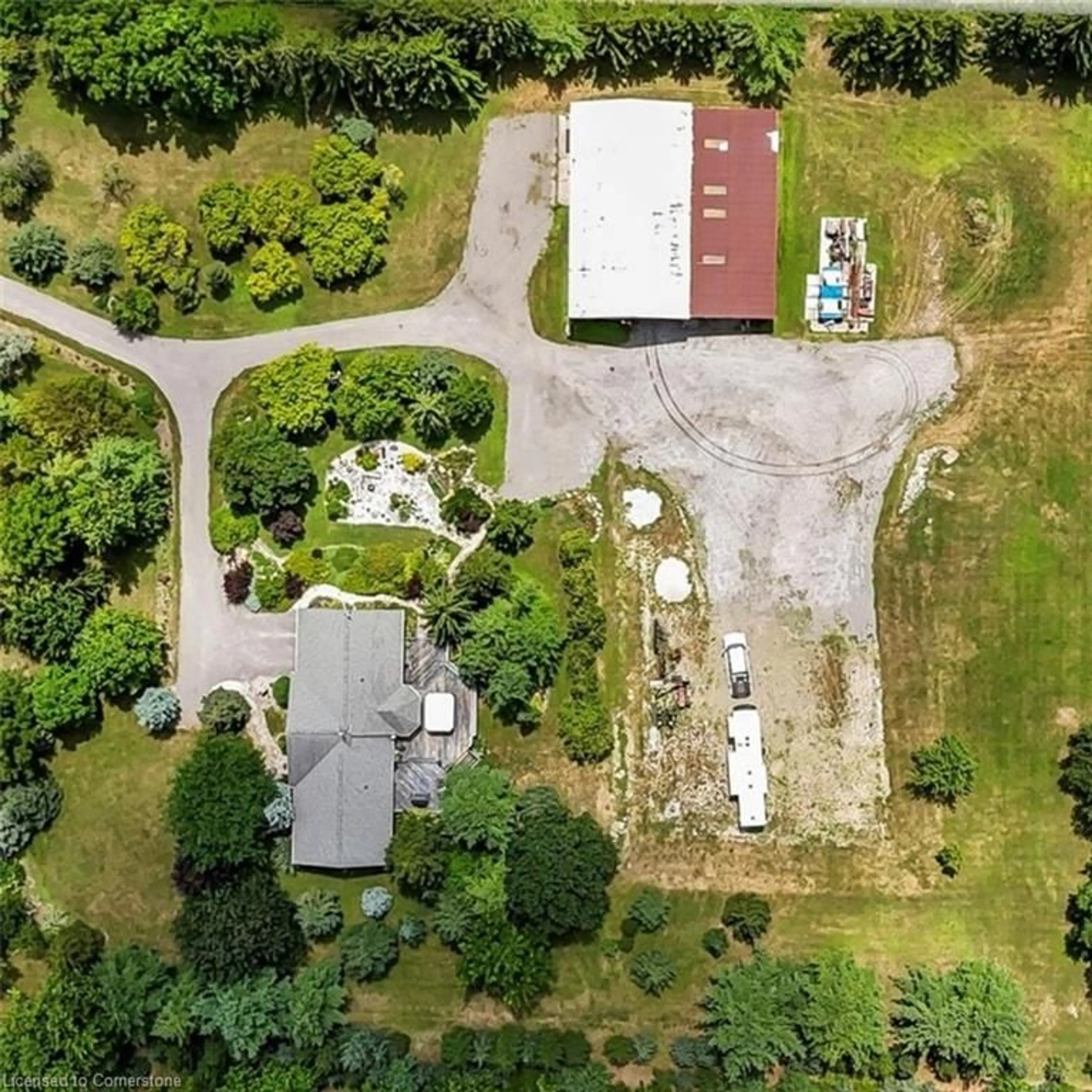 A pic from outside/outdoor area/front of a property/back of a property/a pic from drone, street for 10046 Walker Rd, Amherstburg Ontario N0R 1J0