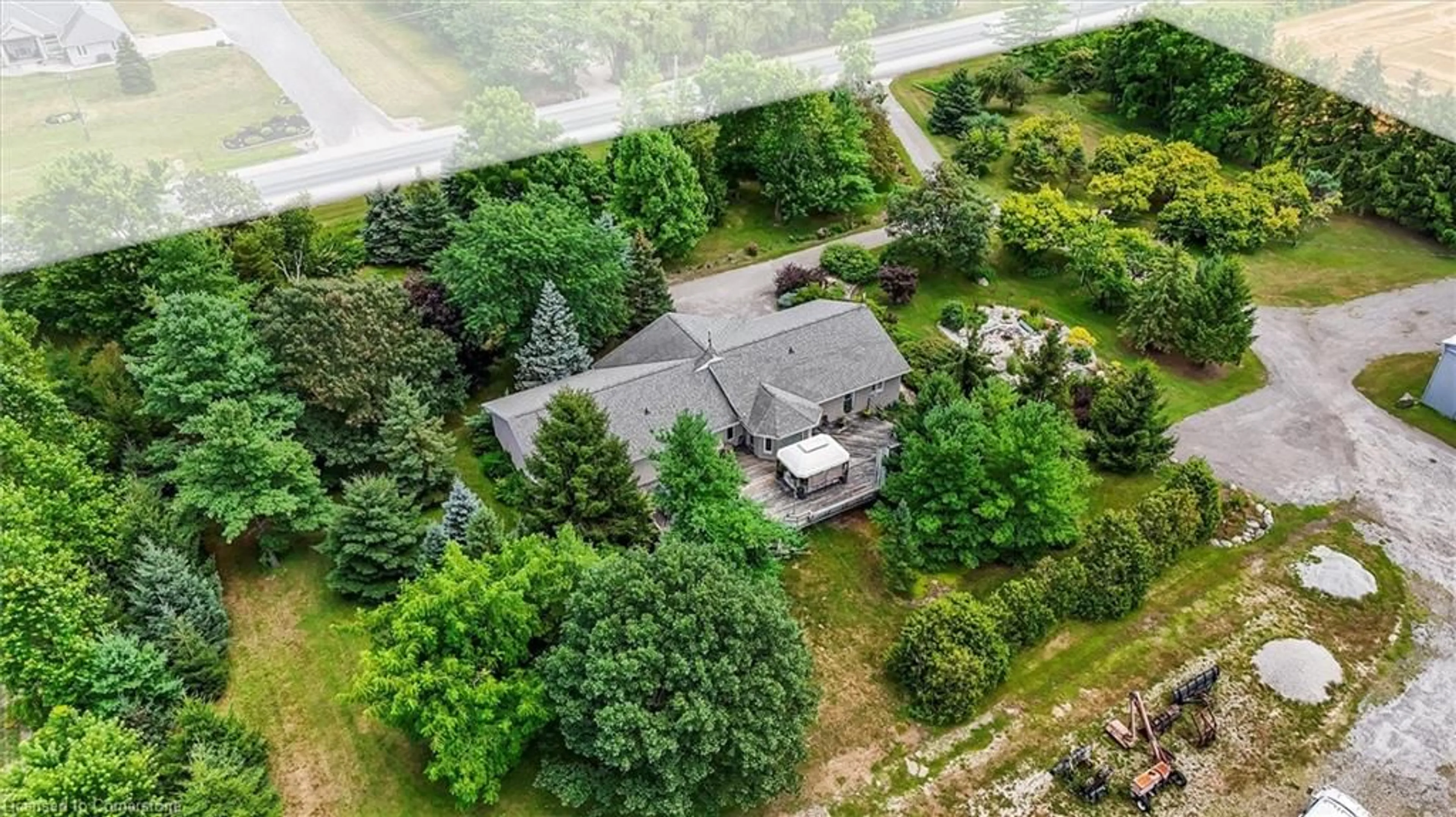 A pic from outside/outdoor area/front of a property/back of a property/a pic from drone, street for 10046 Walker Rd, Amherstburg Ontario N0R 1J0