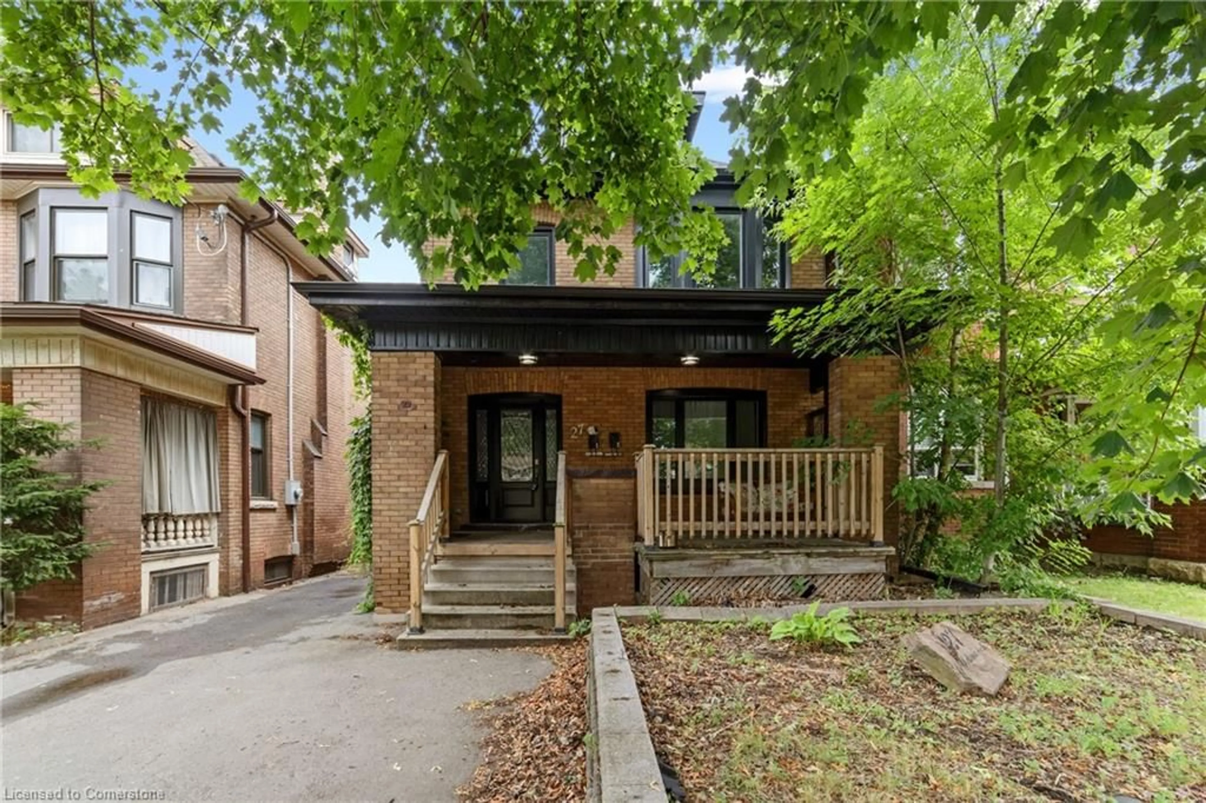 Home with brick exterior material, street for 27 Melrose Ave, Hamilton Ontario L8M 2Y4