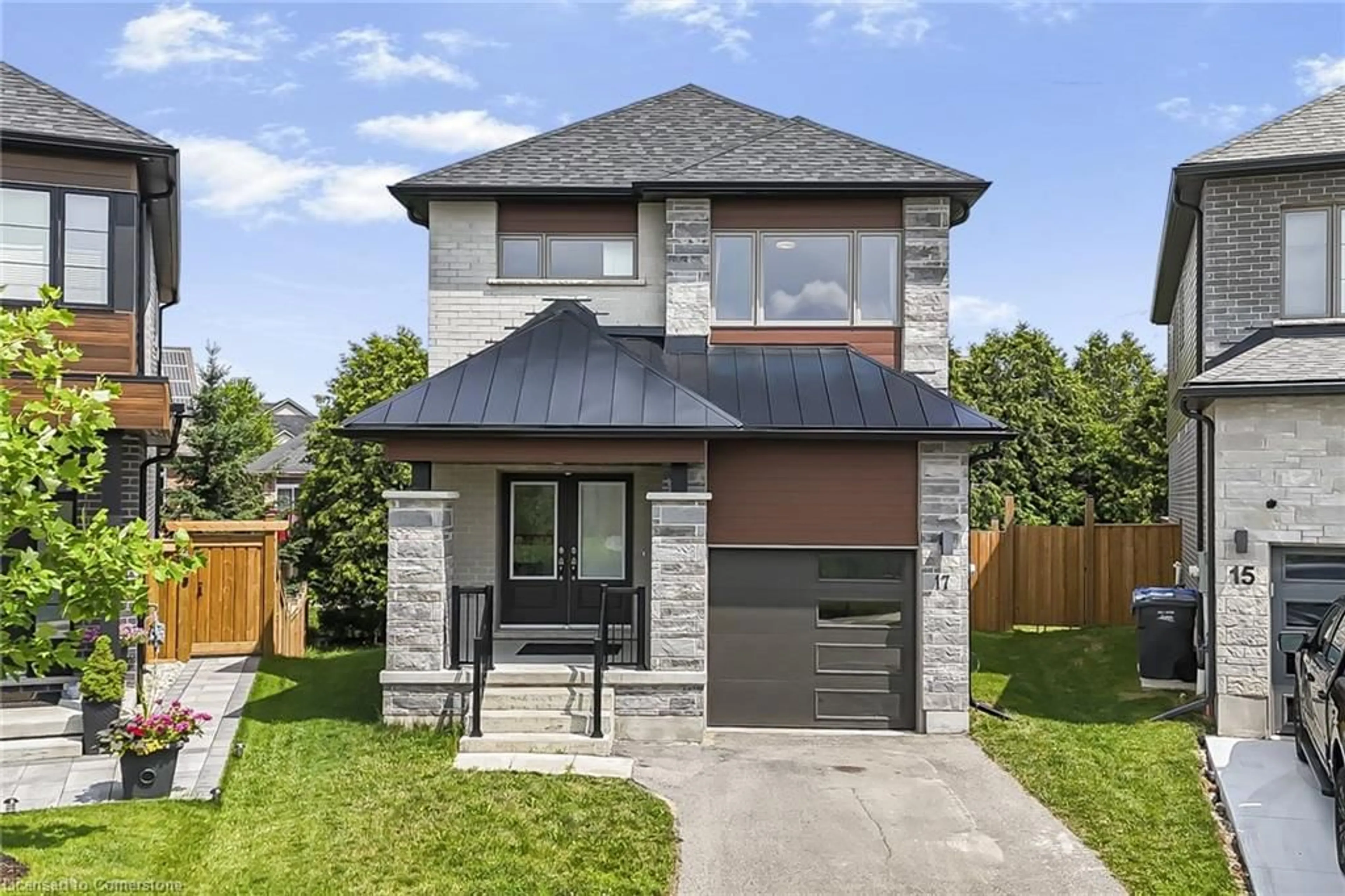 Home with brick exterior material, street for 17 Ferris Cir, Guelph Ontario N1G 0H2