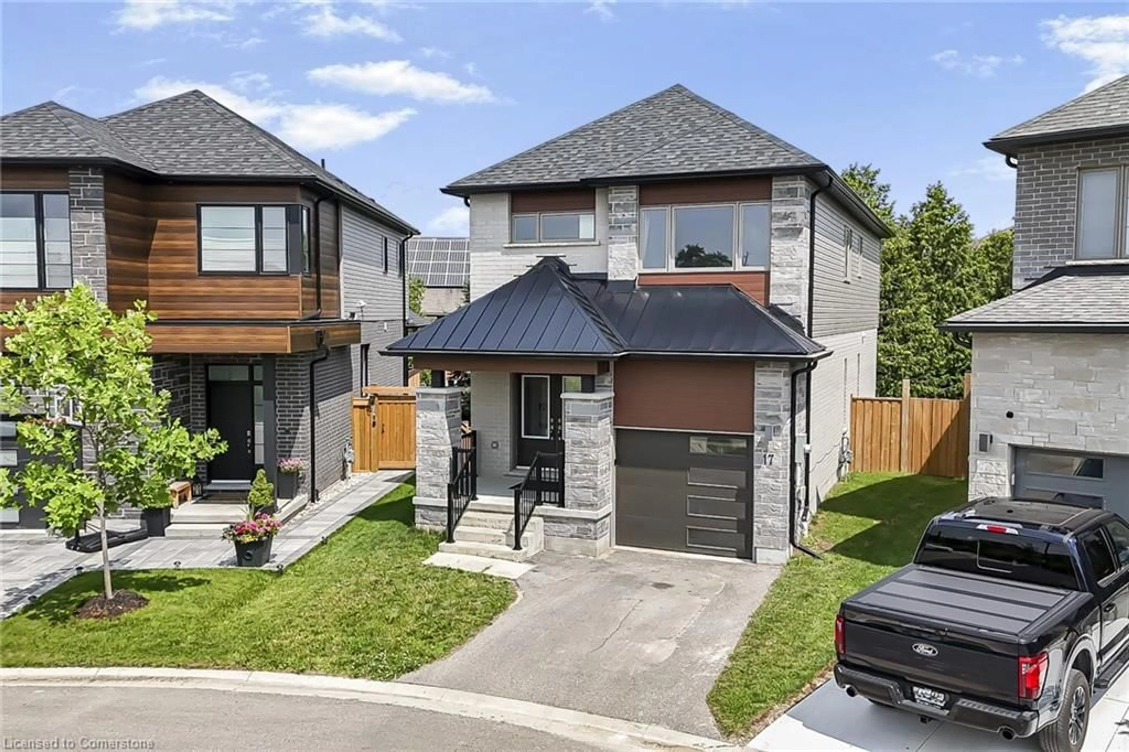 Home with brick exterior material, street for 17 Ferris Cir, Guelph Ontario N1G 0H2