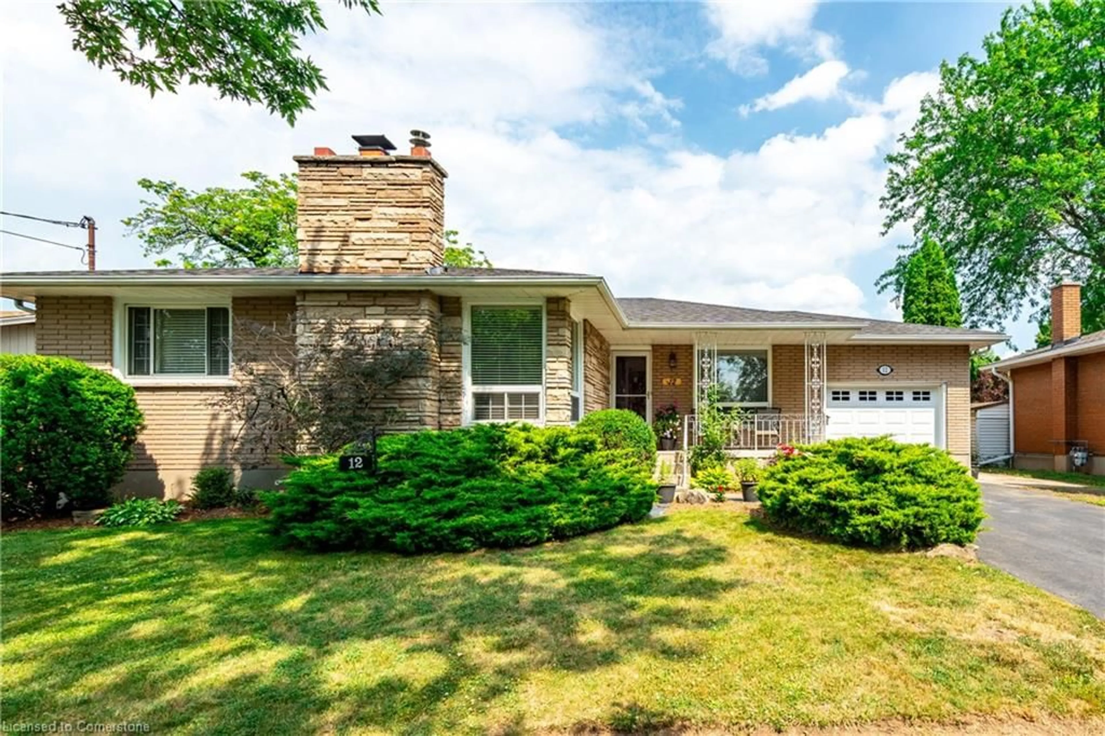 Home with brick exterior material, street for 12 Viking Dr, St. Catharines Ontario L2M 2V3