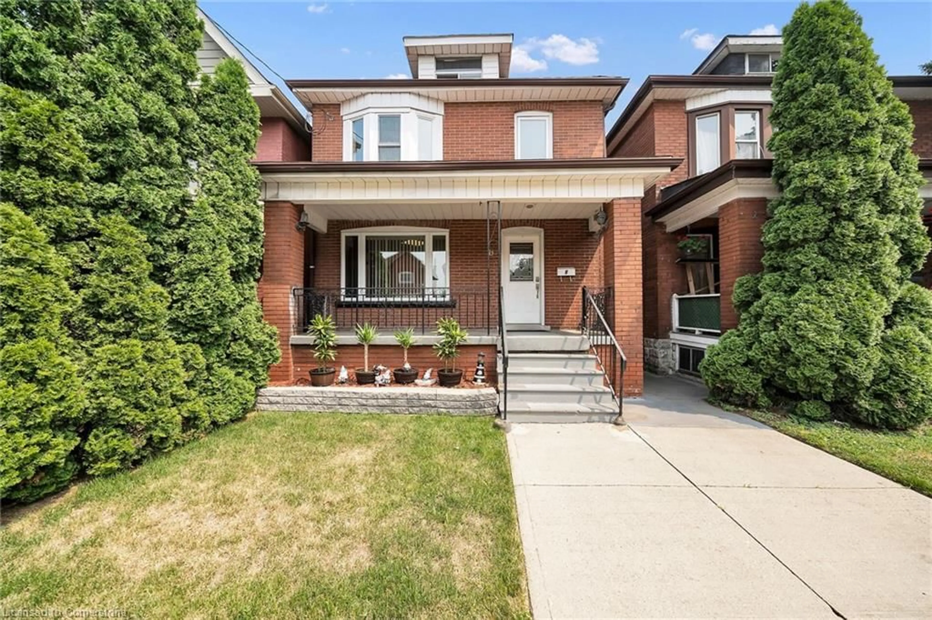 Home with brick exterior material, street for 8 Kinrade Ave, Hamilton Ontario L8L 6L6