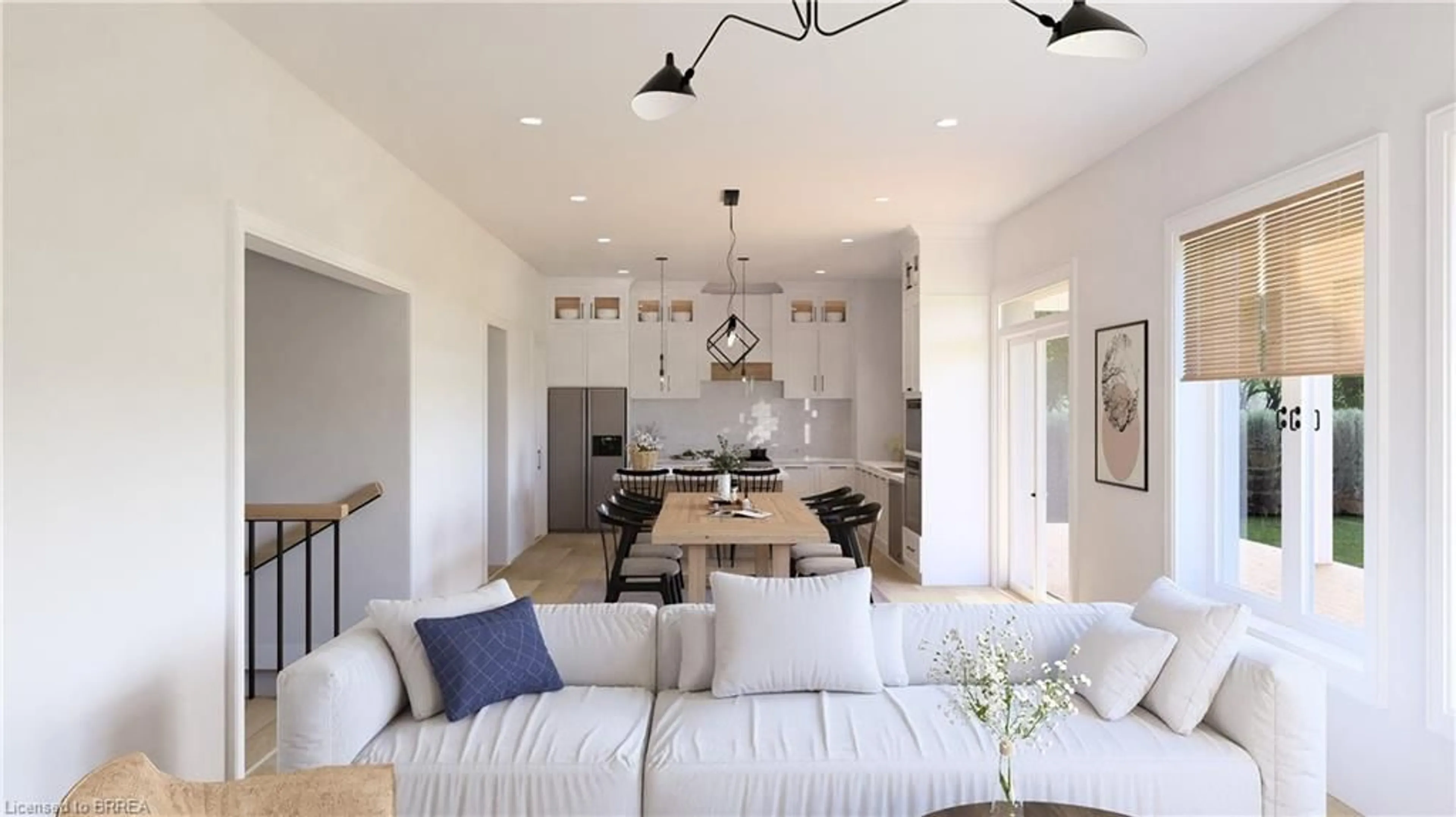 Open concept kitchen, unknown for 104 Oak Ave, Paris Ontario N3K 0J6