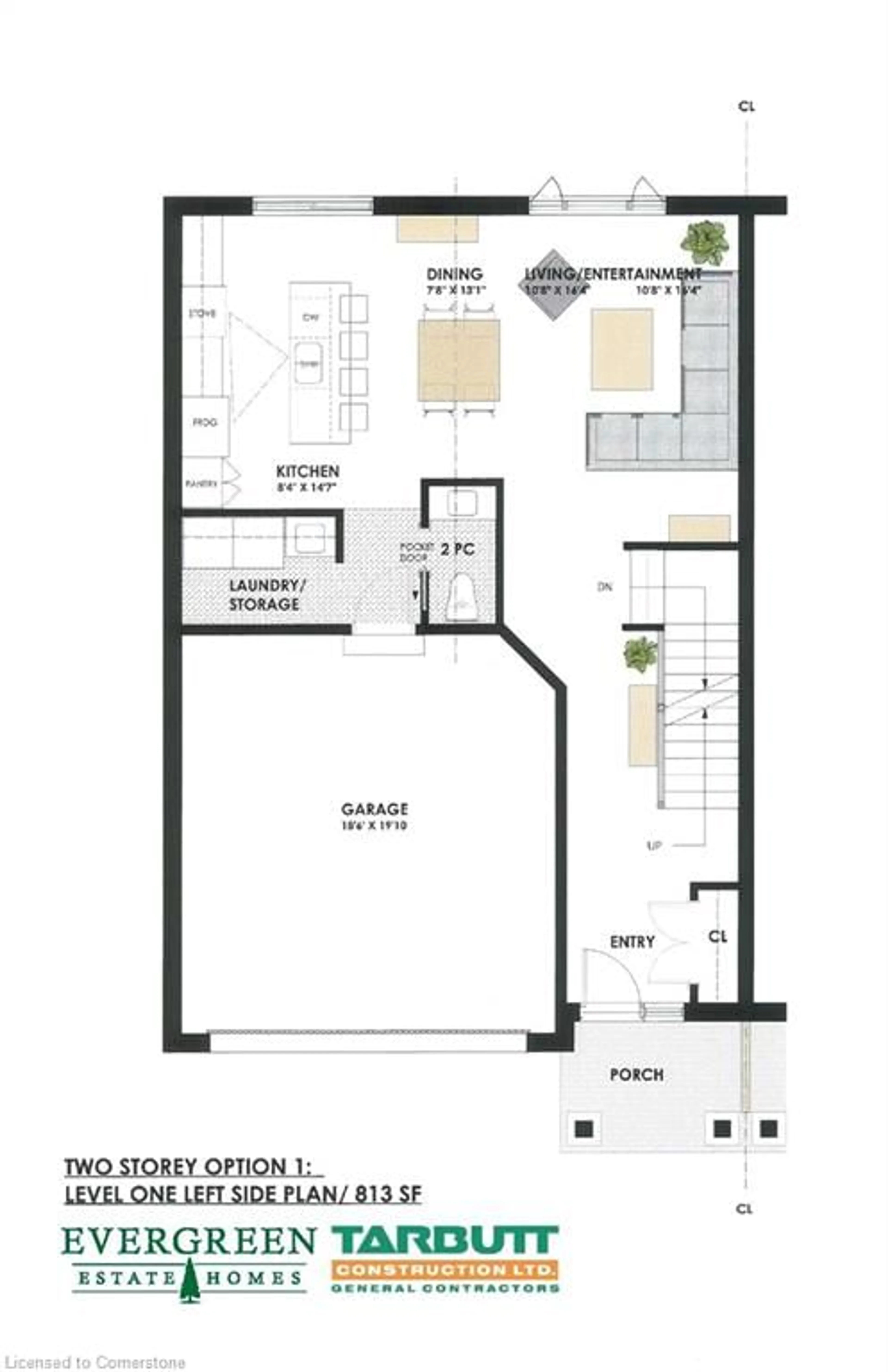 Floor plan for 9&11 Kerman Ave #28, Grimsby Ontario L3M 5M6