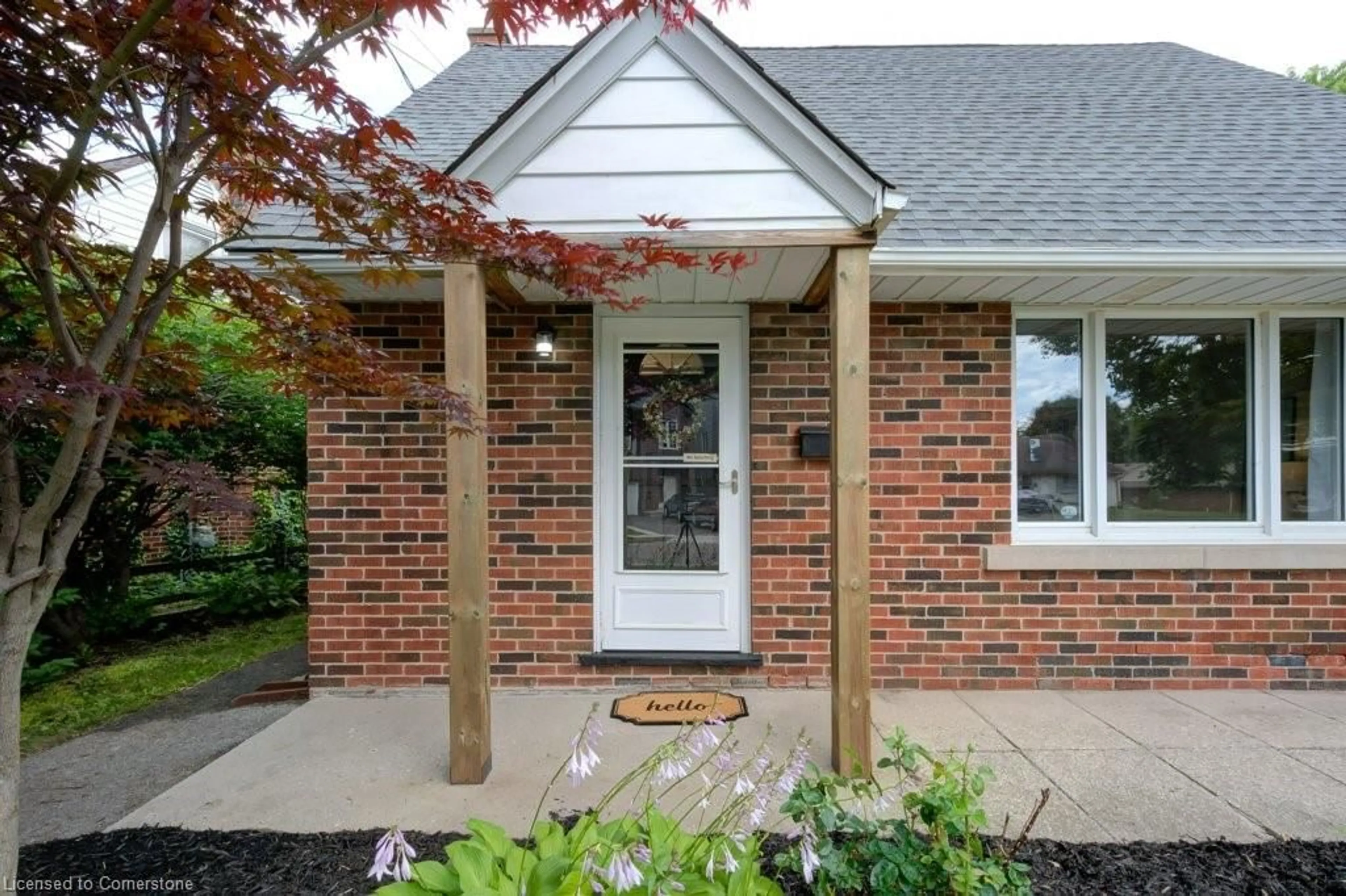 Home with brick exterior material, street for 36 Belmont Ave, Kitchener Ontario N2M 1L4