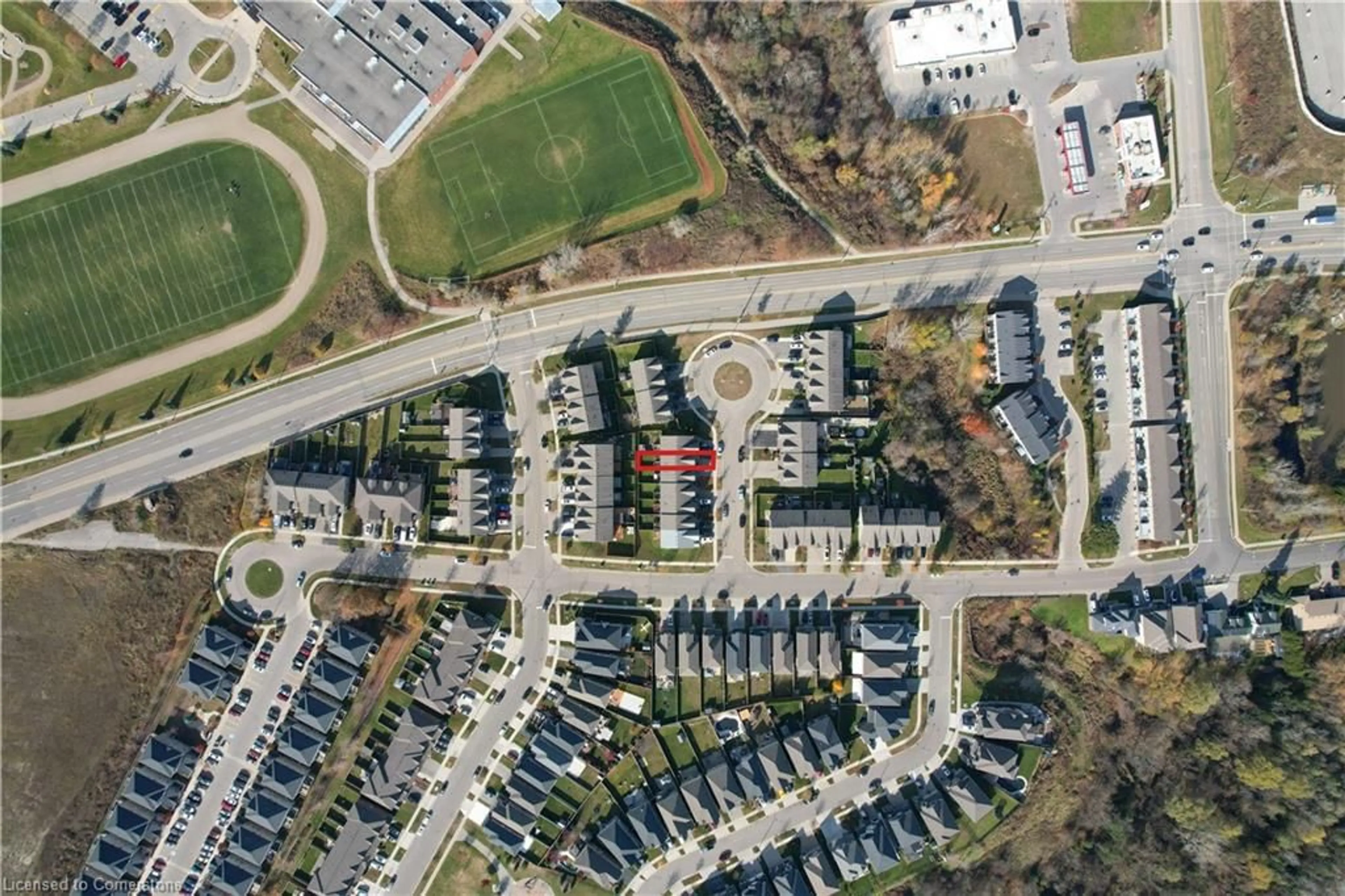 A pic from outside/outdoor area/front of a property/back of a property/a pic from drone, street for 511 Northbrook Pl, Kitchener Ontario N2R 0A3