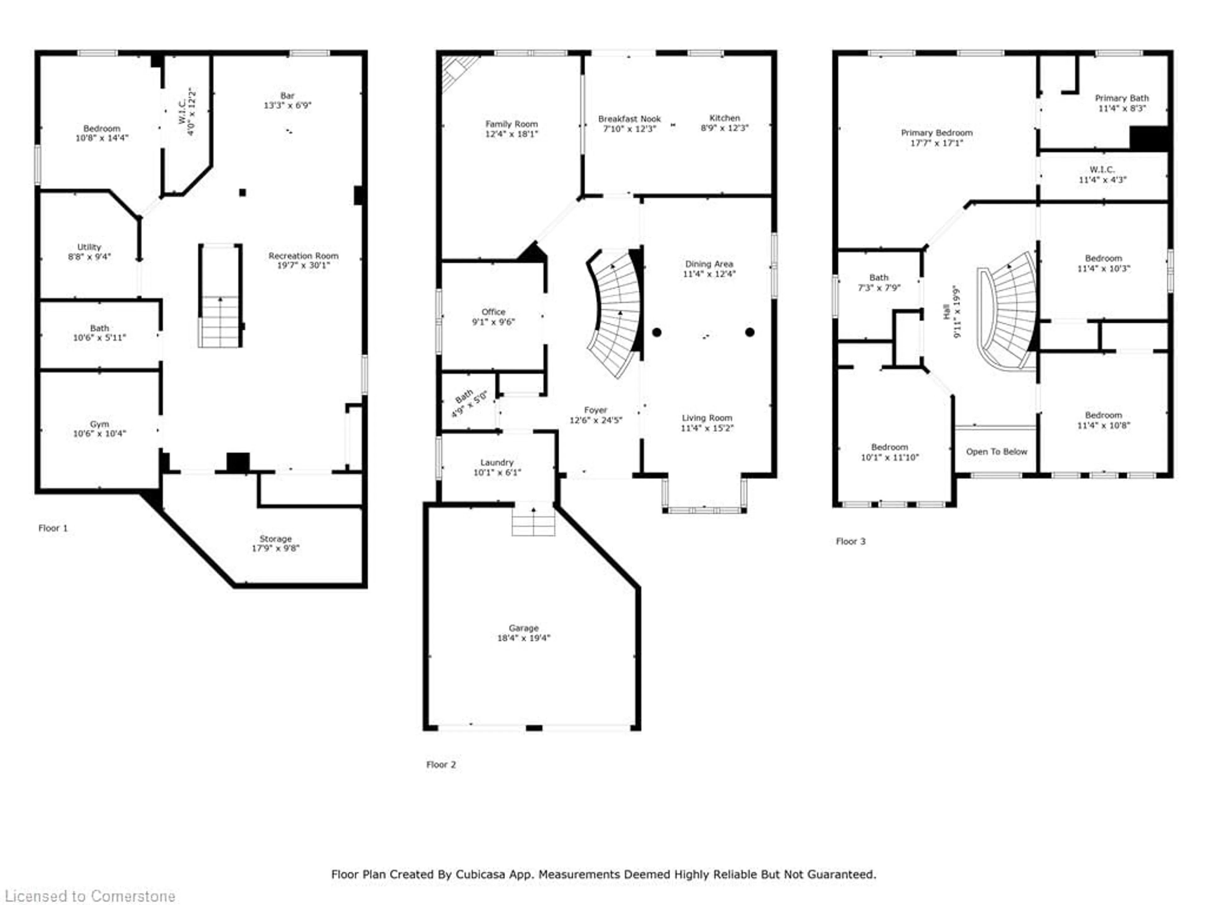 Floor plan for 6431 Lisgar Dr, Mississauga Ontario L5N 6X2