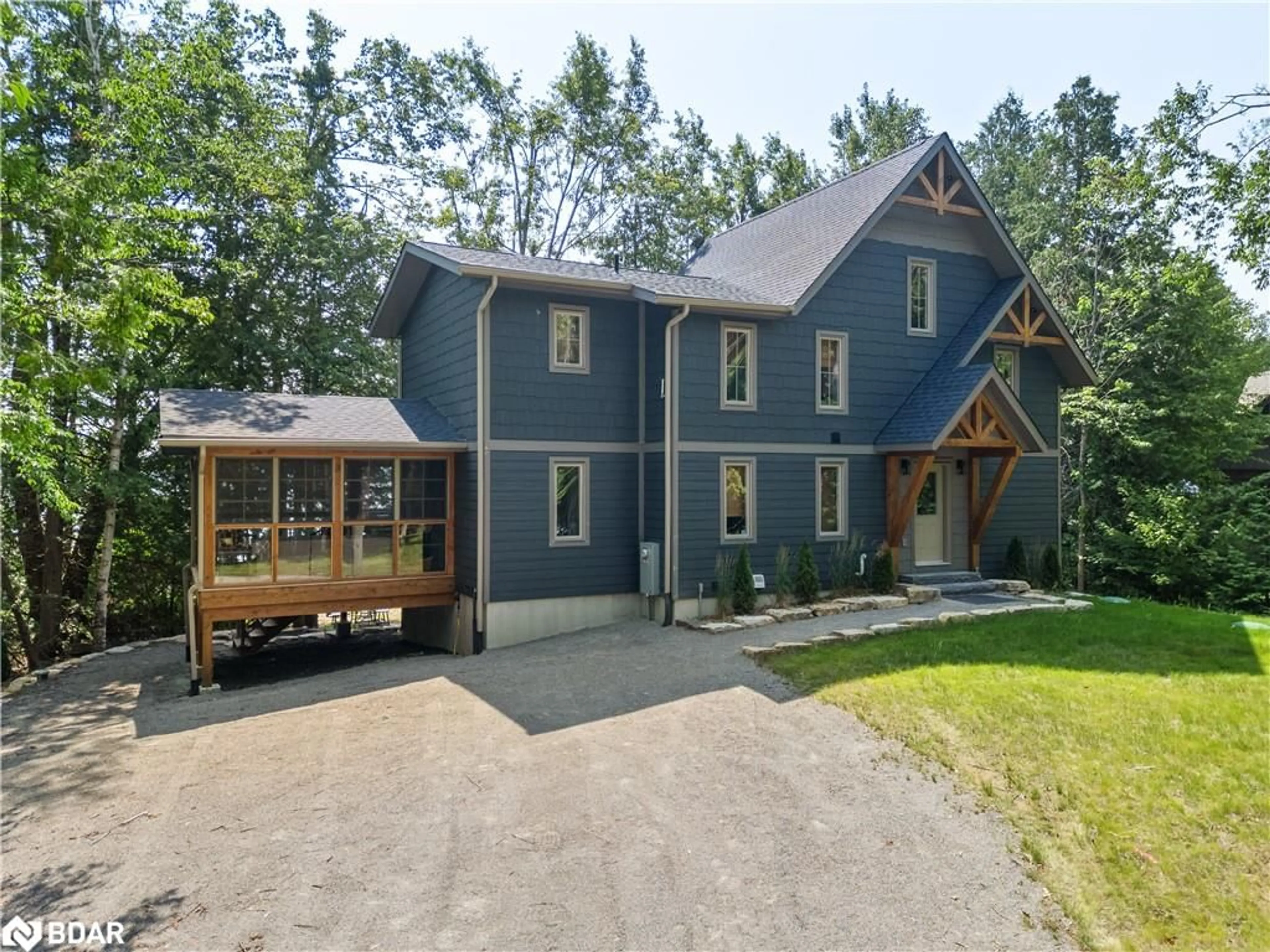 Home with vinyl exterior material, unknown for 4 Moose Rd, Coboconk Ontario K0M 1K0